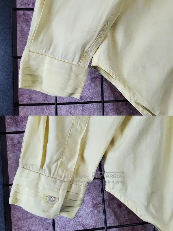 Other Dior Men's Yellow Long Sleeve Cotton Shirt . Size US M / EU 48-50 / 2 - 6 Thumbnail