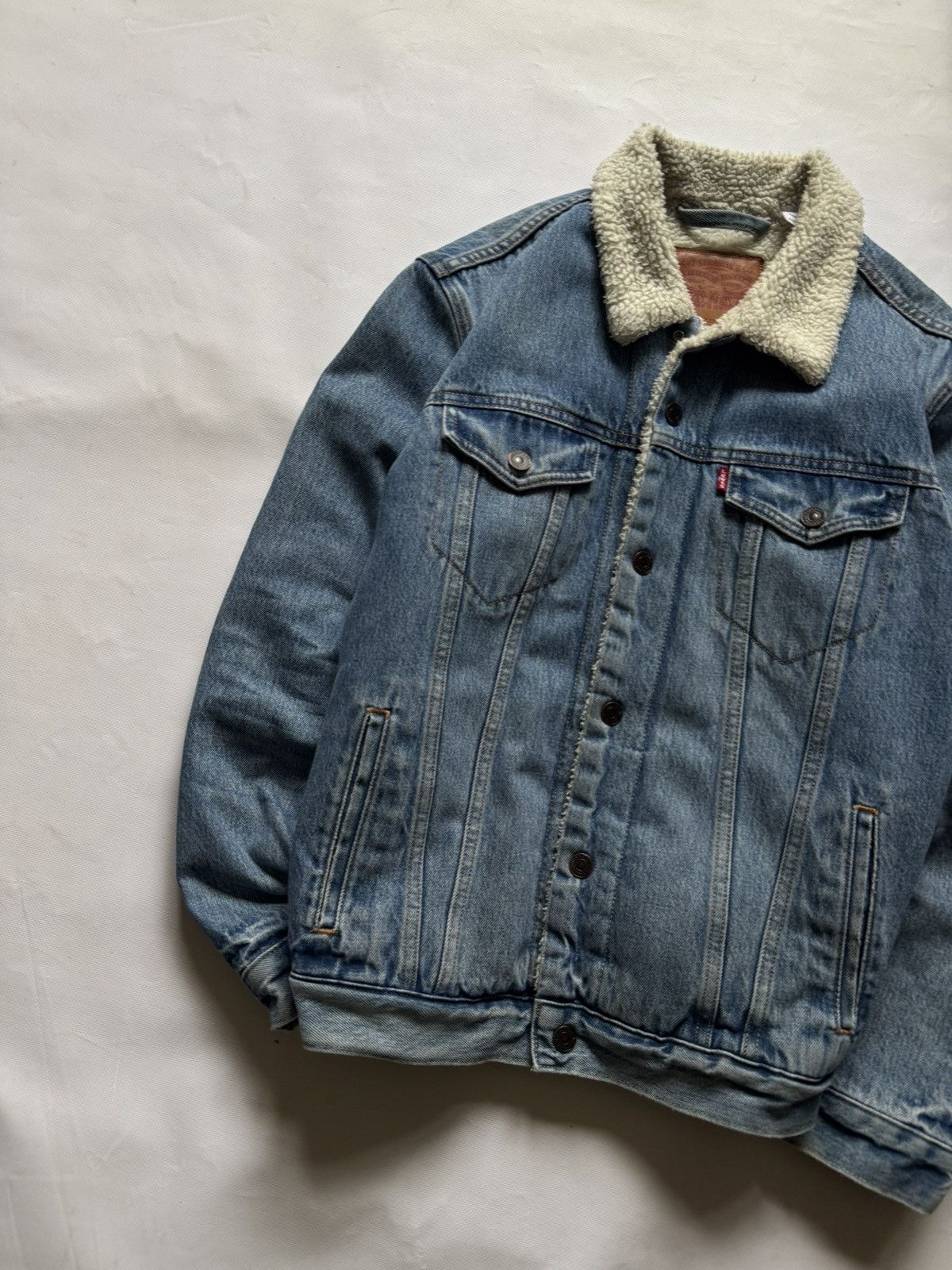 Levi's 🛠️ ICONIC LEVI’S TYPE III SHERPA LINED TRUCKER JACKET 🛠️ Size US M / EU 48-50 / 2 - 4 Thumbnail