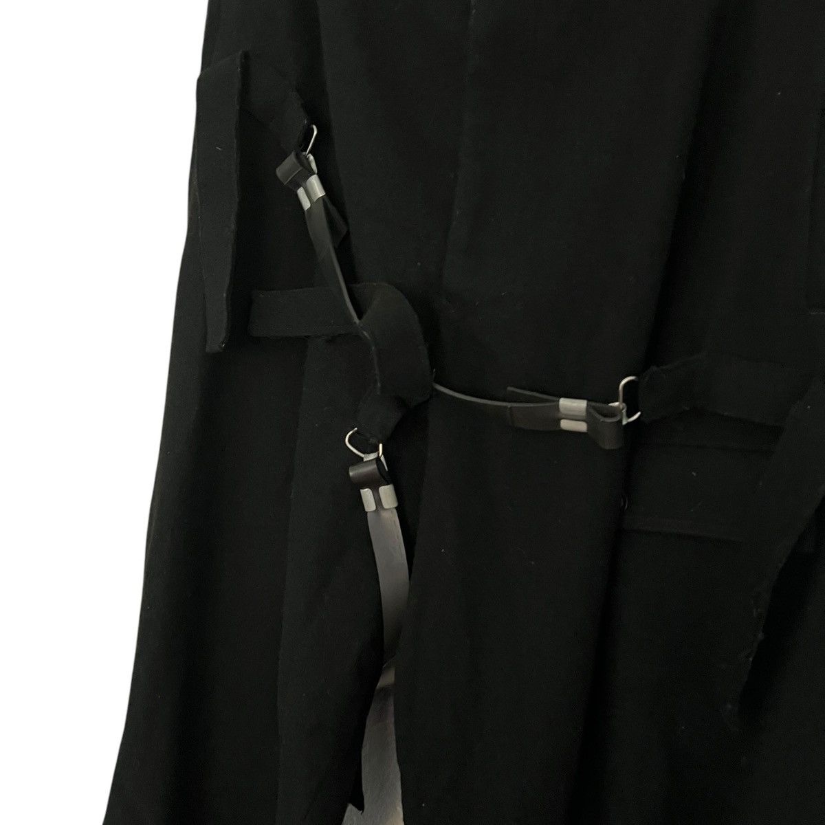Yohji Yamamoto Yohji yamamoto bondage suspender pants Size US 33 - 4 Thumbnail