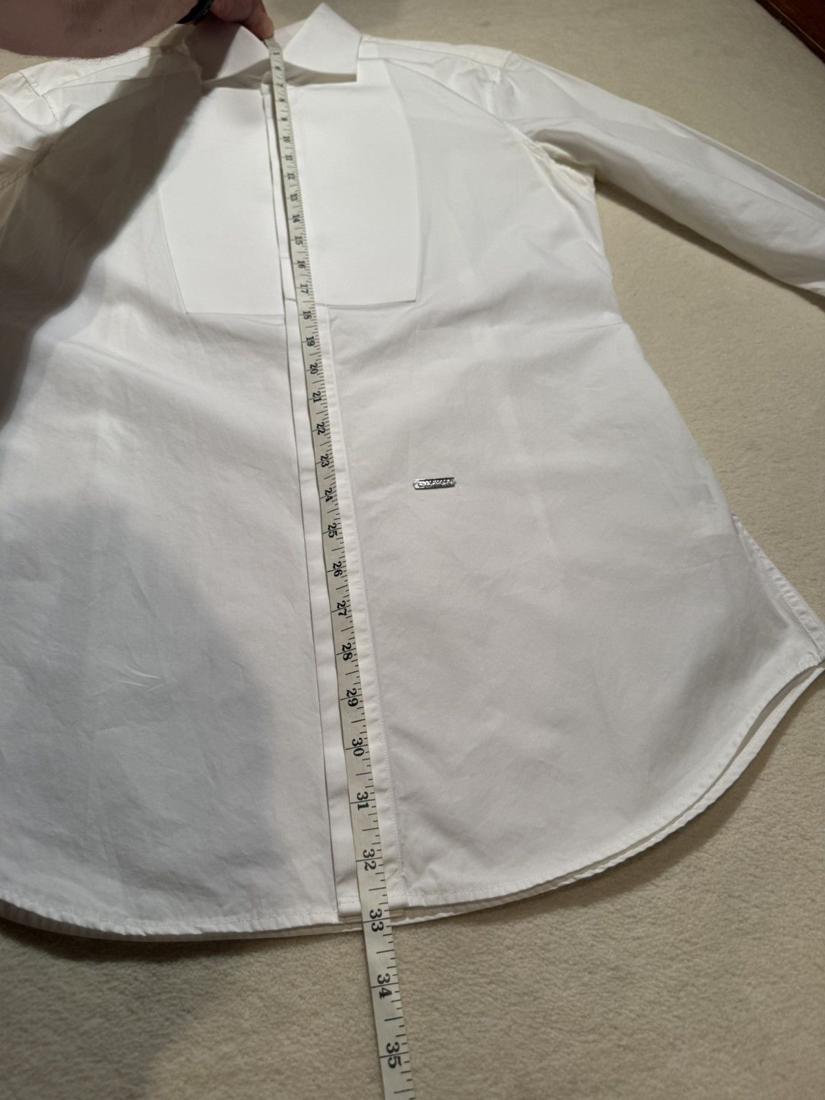 Dsquared2 SS12 Dsquared white dress tuxedo black button shirt dinner Size US M / EU 48-50 / 2 - 5 Thumbnail