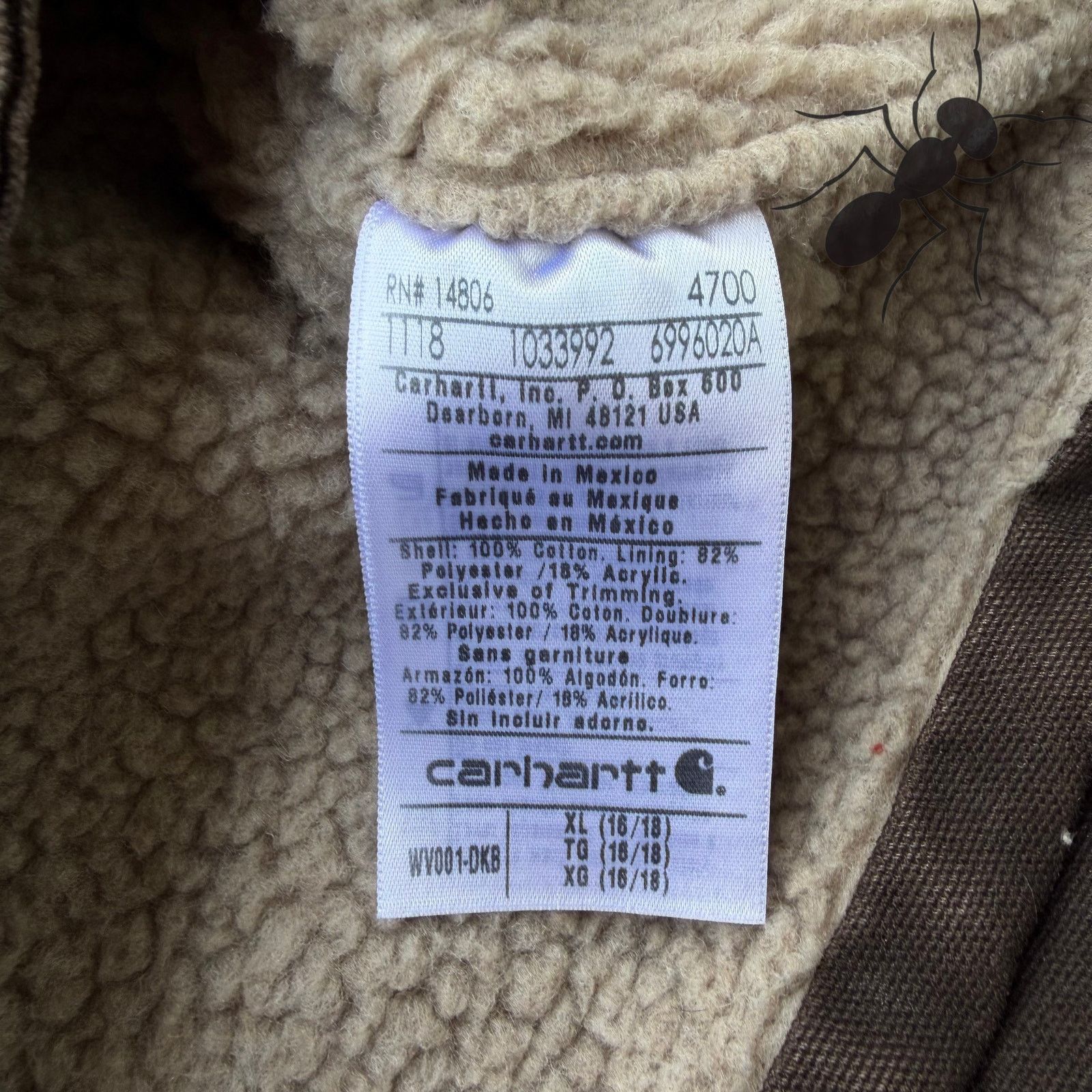 Carhartt × Vintage Carhartt WOMENS WV001 DKB brown work wear vest Size US XL / EU 56 / 4 - 3 Thumbnail