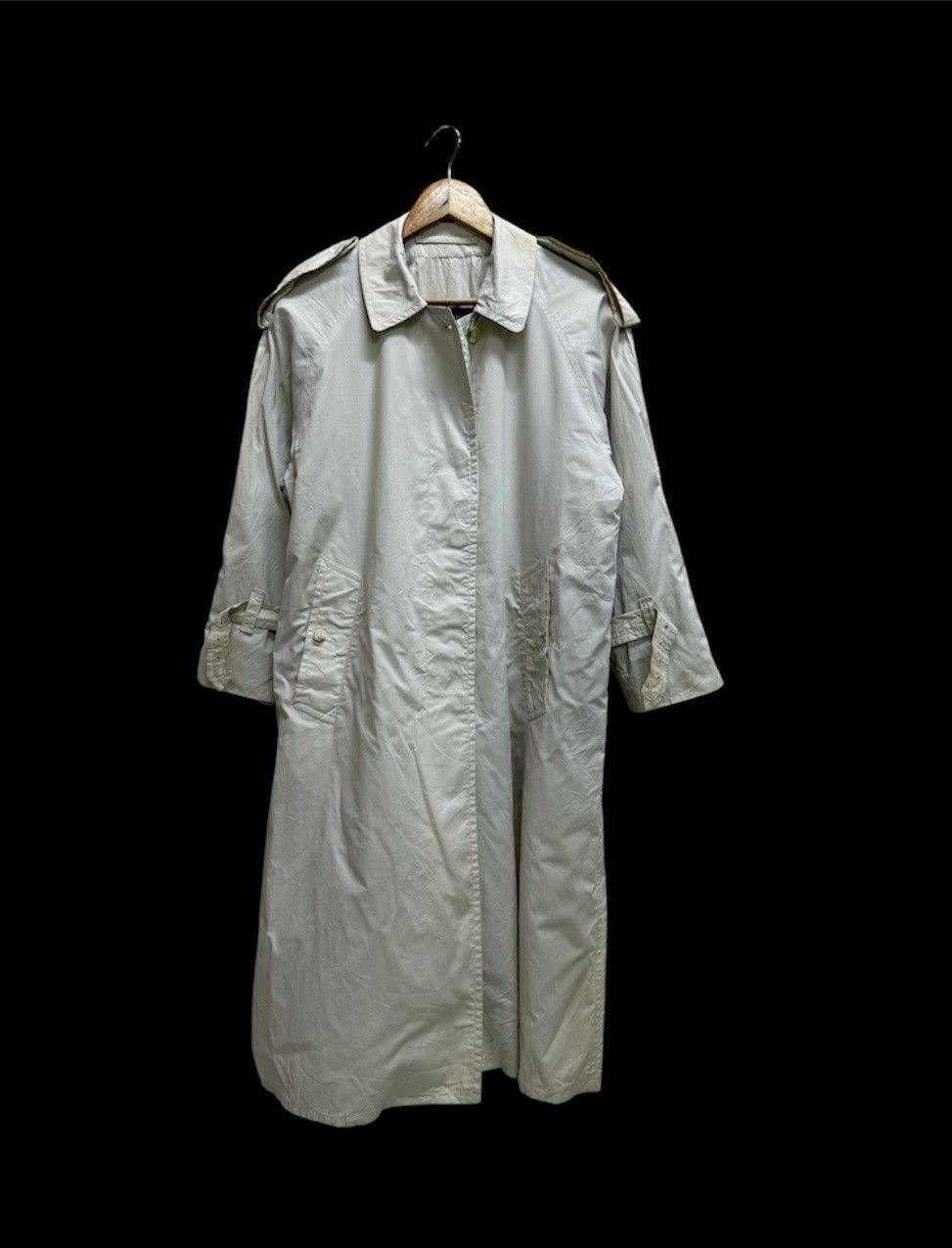 Burberry VINTAGE 90s BURBERRYS’ MADE IN ENGLAND TRECNHE COAT JACKET Size US M / EU 48-50 / 2 - 1 Thumbnail