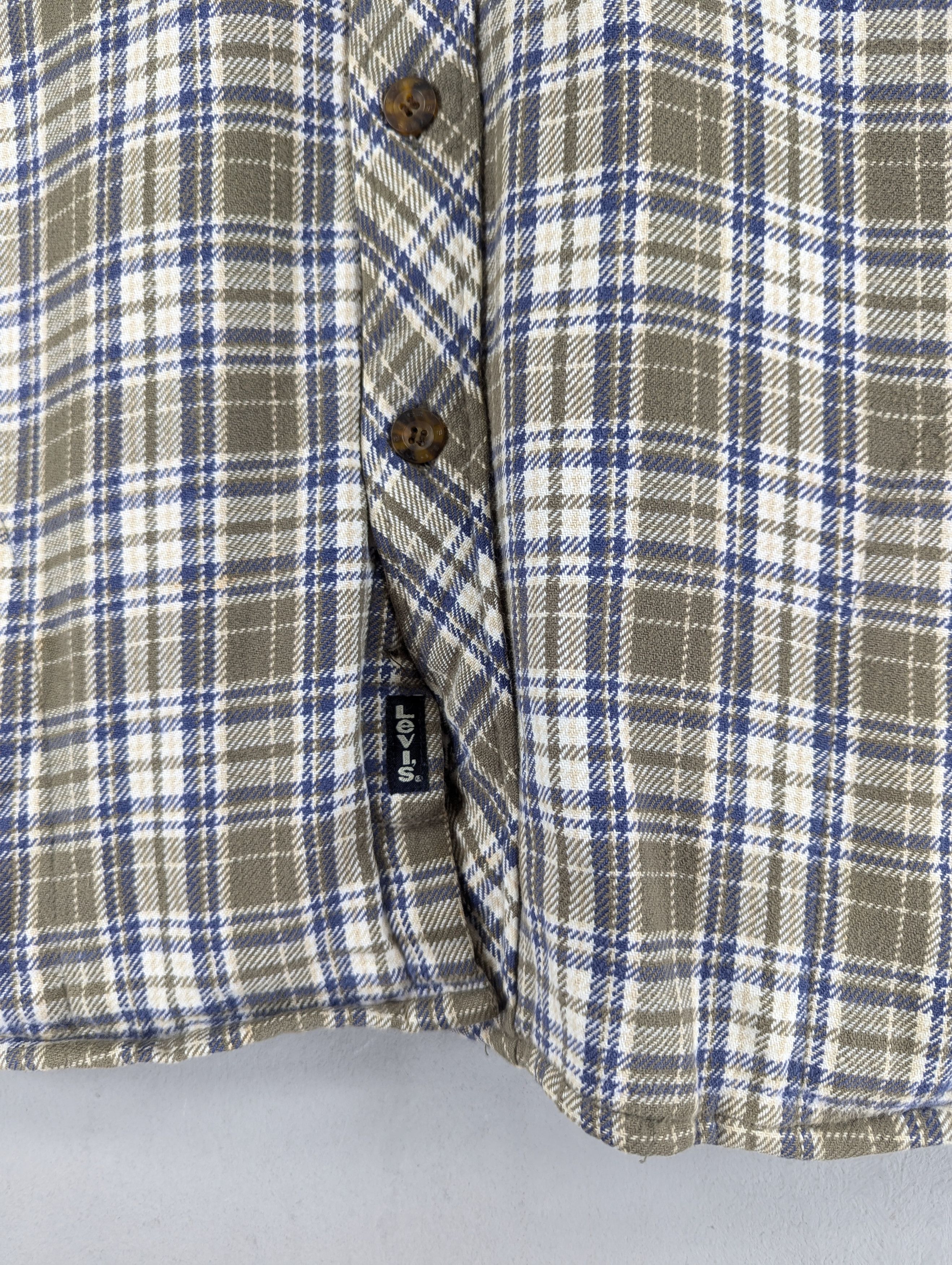 Levi's Levi's Strauss Quilted Lined Flannel Button Ups Jacket Size US L / EU 52-54 / 3 - 6 Thumbnail