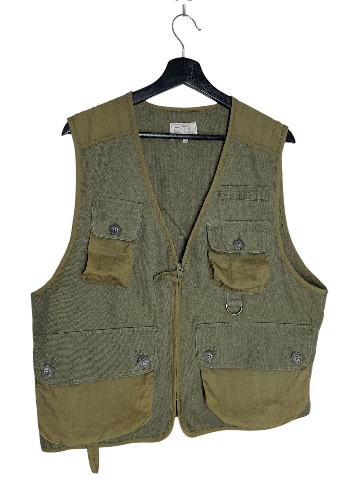Huntington Vintage Outdoor Hunting Vest Utility Pockets Size US L / EU 52-54 / 3 - 1 Thumbnail