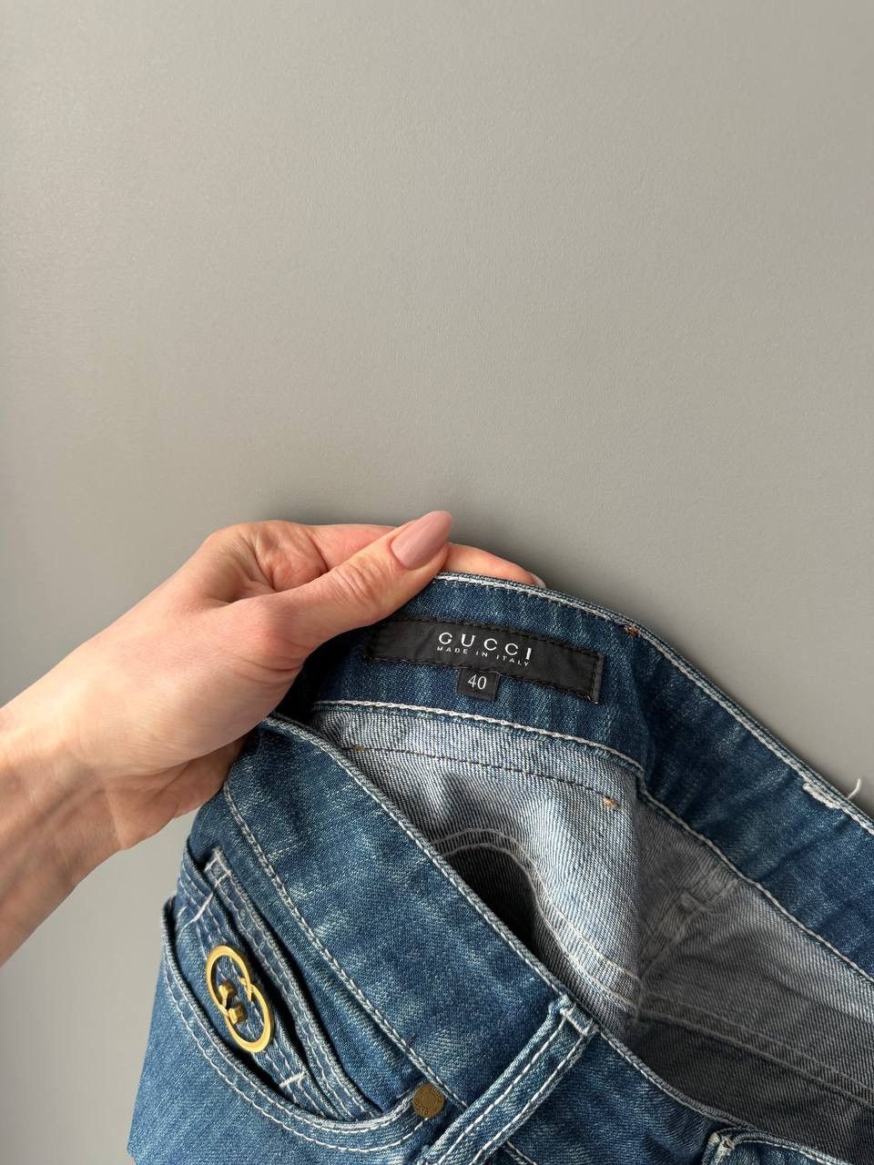 Gucci Gucci By Tom Ford S/S2002 Denim Jeans Vintage Archive Size 27" / US 4 / IT 40 - 7 Thumbnail