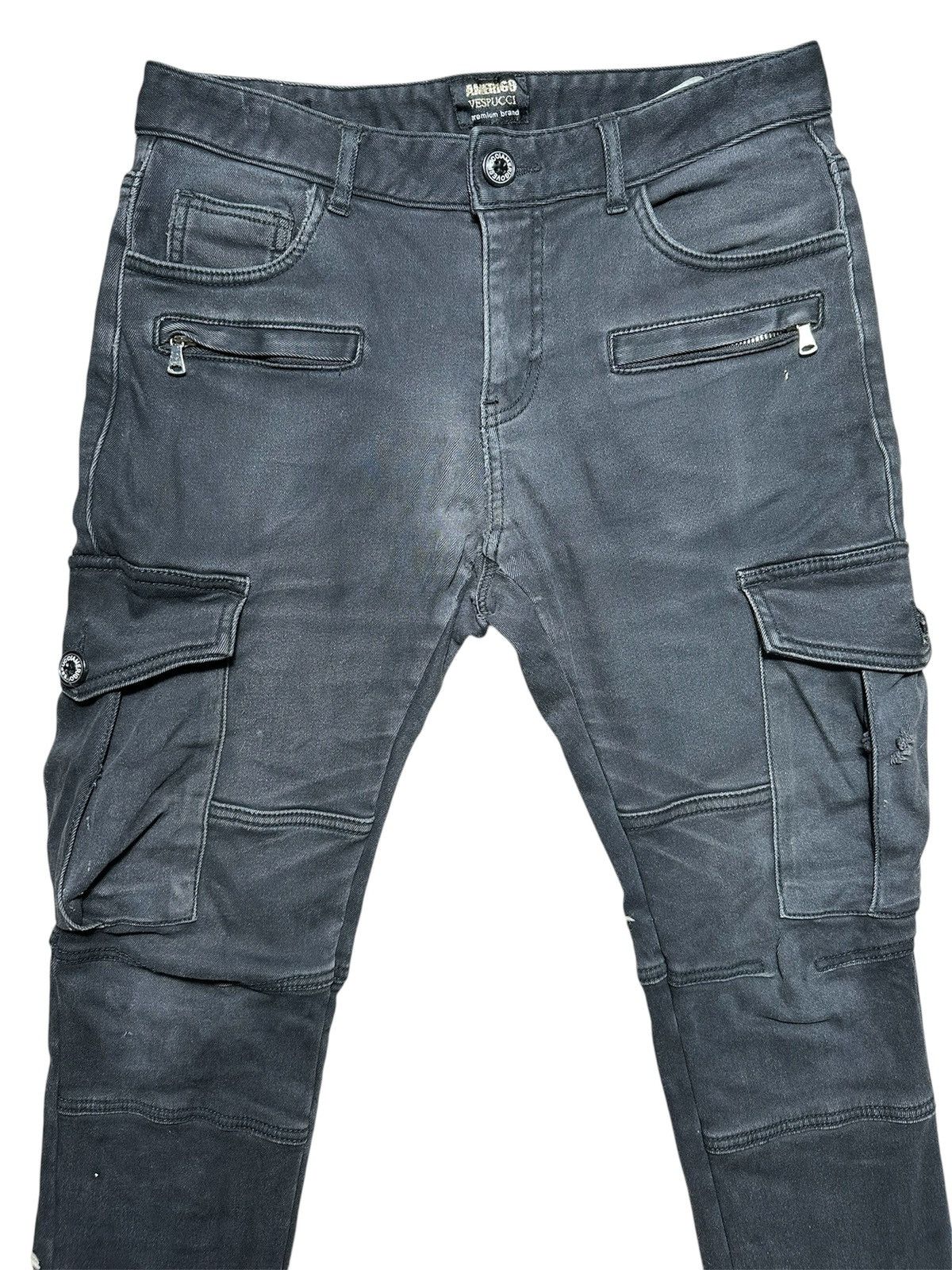 Other Amerigo Vespucci Cargo Jeans Size US 32 / EU 48 - 3 Thumbnail