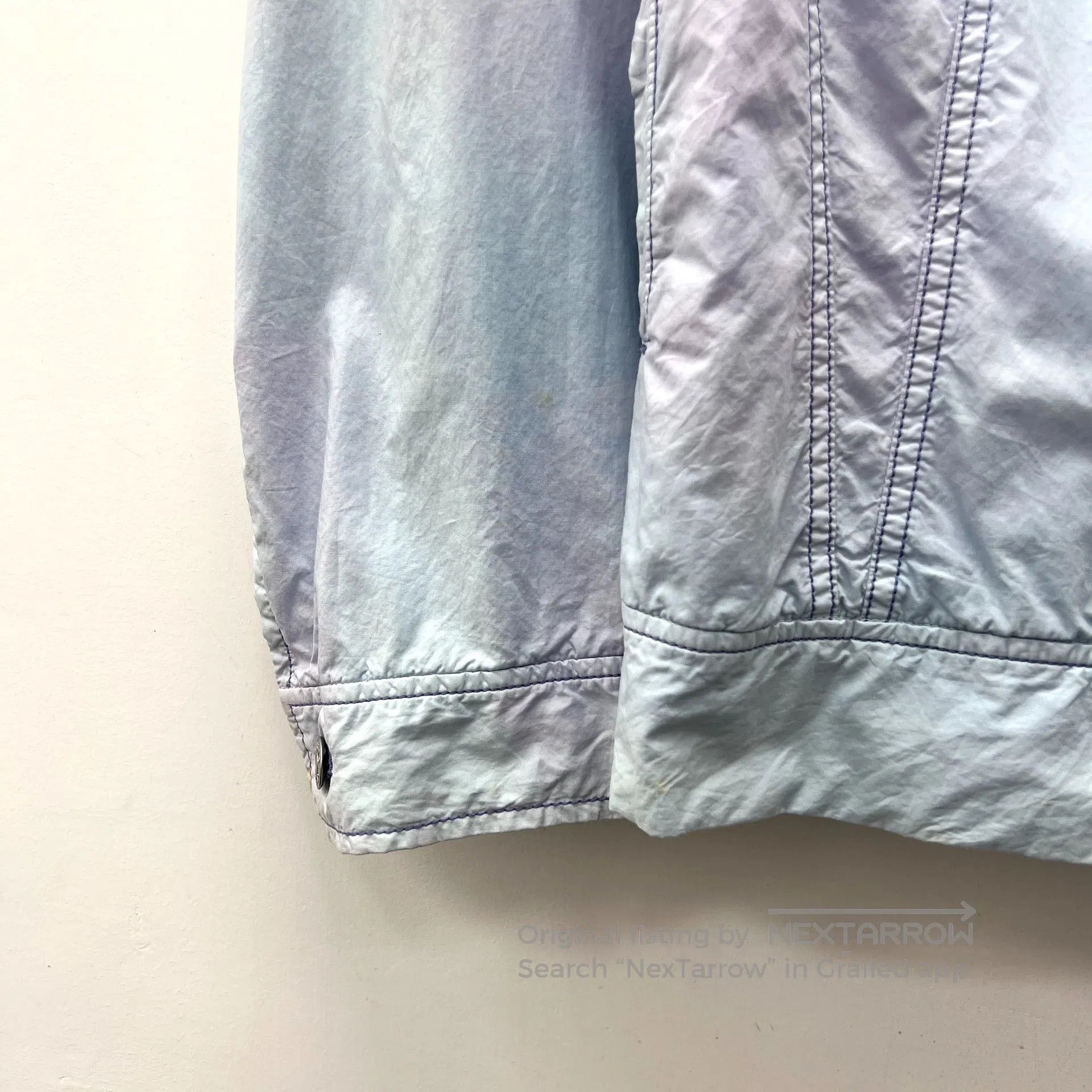 Acne Studios Acne Studios Blue and Pink Cotton Collar Single Breasted L Size XXS / US 00 / IT 34 - 3 Thumbnail