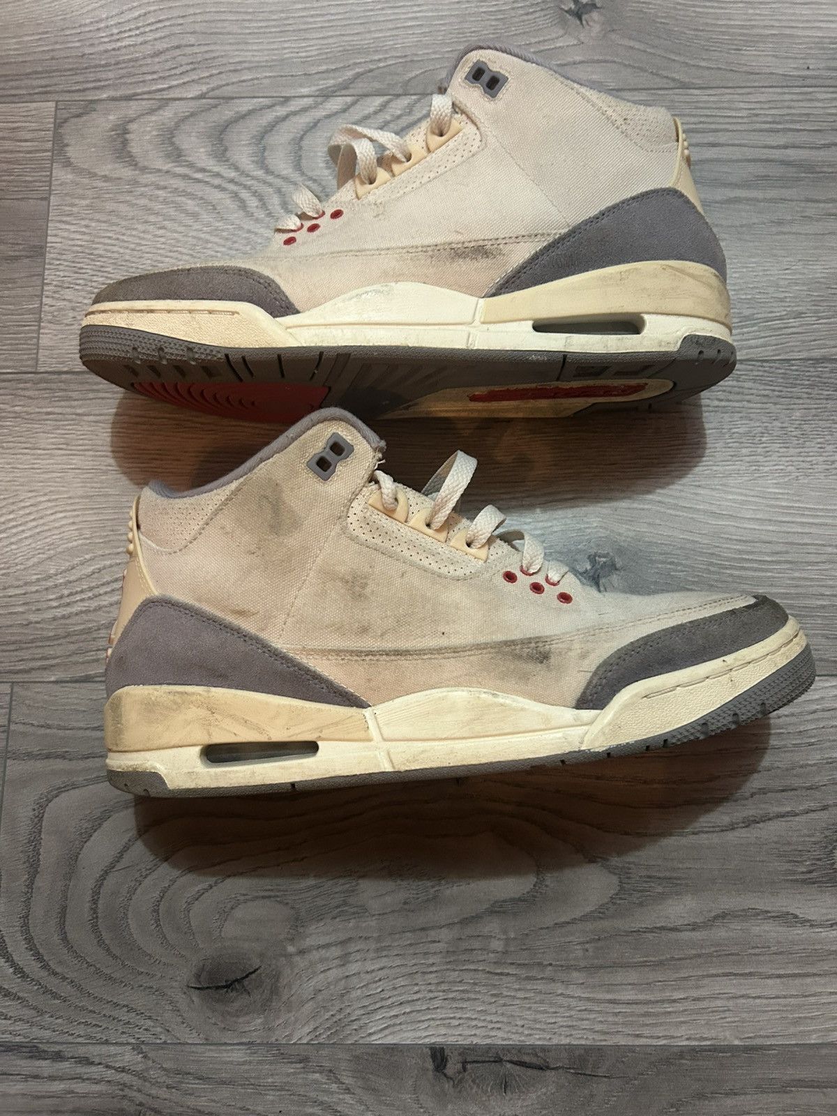 Jordan Brand Jordan 3 retros Muslin Size US 9 / EU 42 - 2 Thumbnail