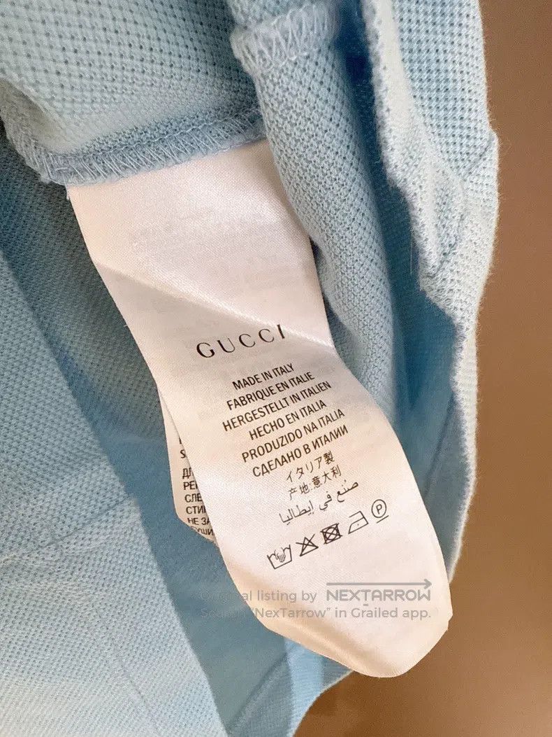 Gucci Gucci Bee embroidery black polo shirt Size US M / EU 48-50 / 2 - 8 Thumbnail