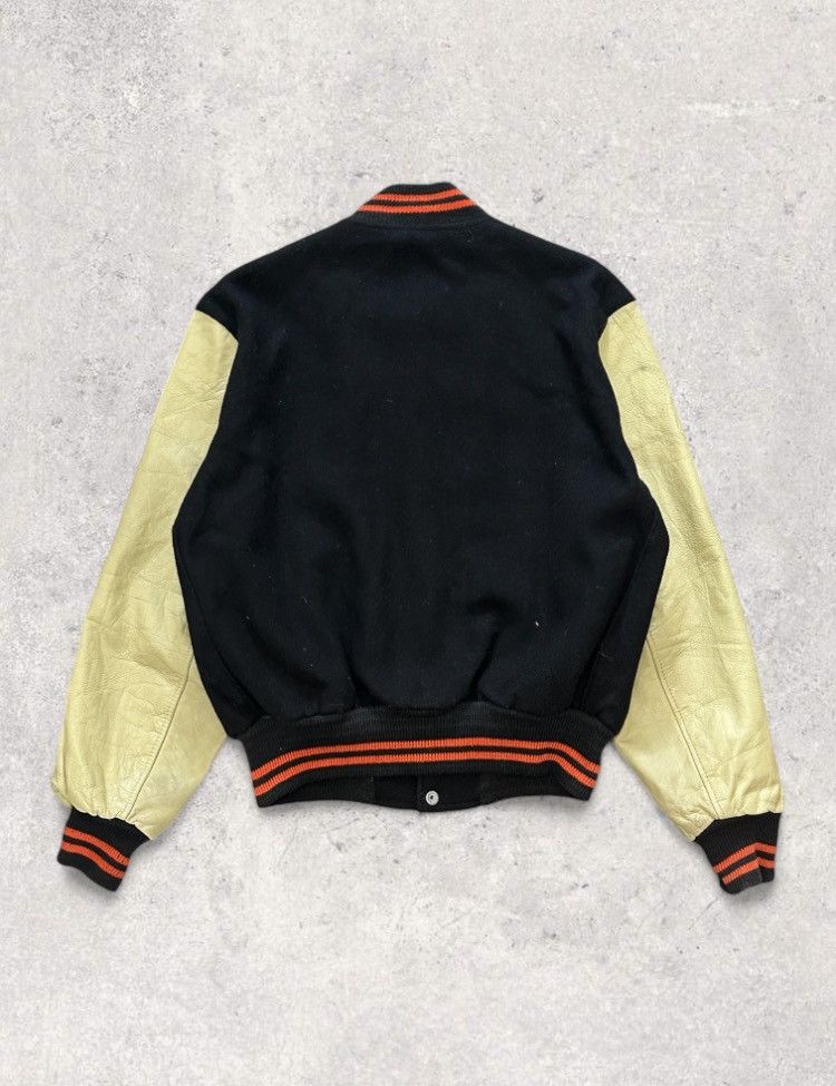 Vintage vintage 60s wool & leather varsity jacket Size US S / EU 44-46 / 1 - 7 Thumbnail