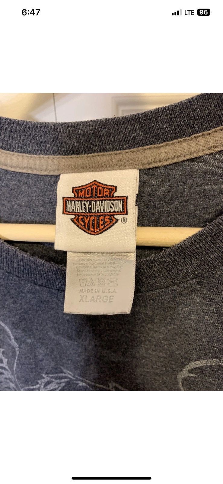 Harley Davidson Harley Davidson mens sz XL New Braunfels TX Gruene t shirt Size US XL / EU 56 / 4 - 2 Thumbnail