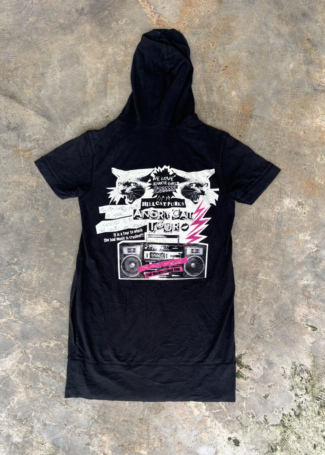 Hysteric Glamour × If Six Was Nine × Japanese Brand Hell cat punk not dead Ifsxi Punk style Hoodie Size US S / EU 44-46 / 1 - 2 Thumbnail
