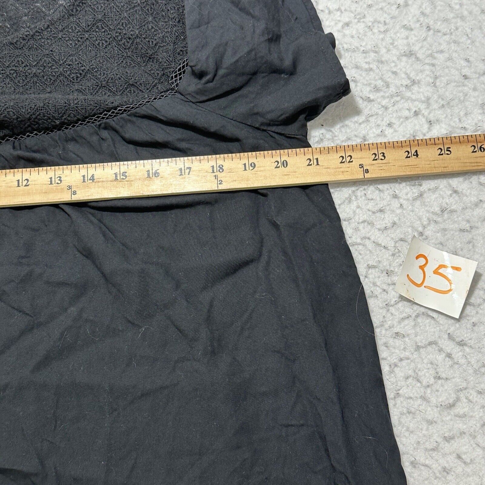 Old Navy Old Navy Medium A-Line Dress Lace Embroidery Trim Black Size M / US 6-8 / IT 42-44 - 7 Thumbnail