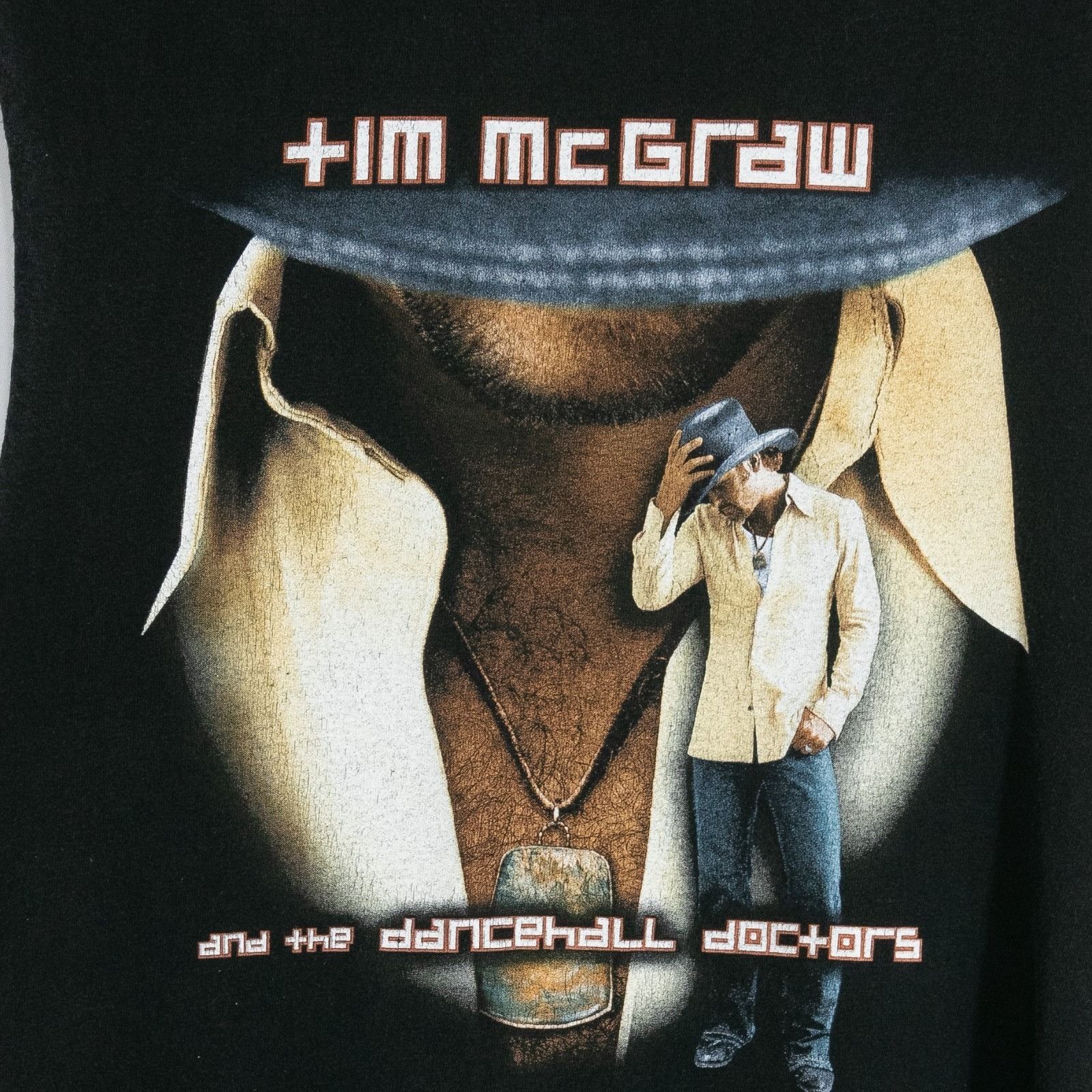 Vintage Vintage Y2K Tim McGraw T Shirt Mens Medium Dancehall Doctor Size US M / EU 48-50 / 2 - 3 Thumbnail