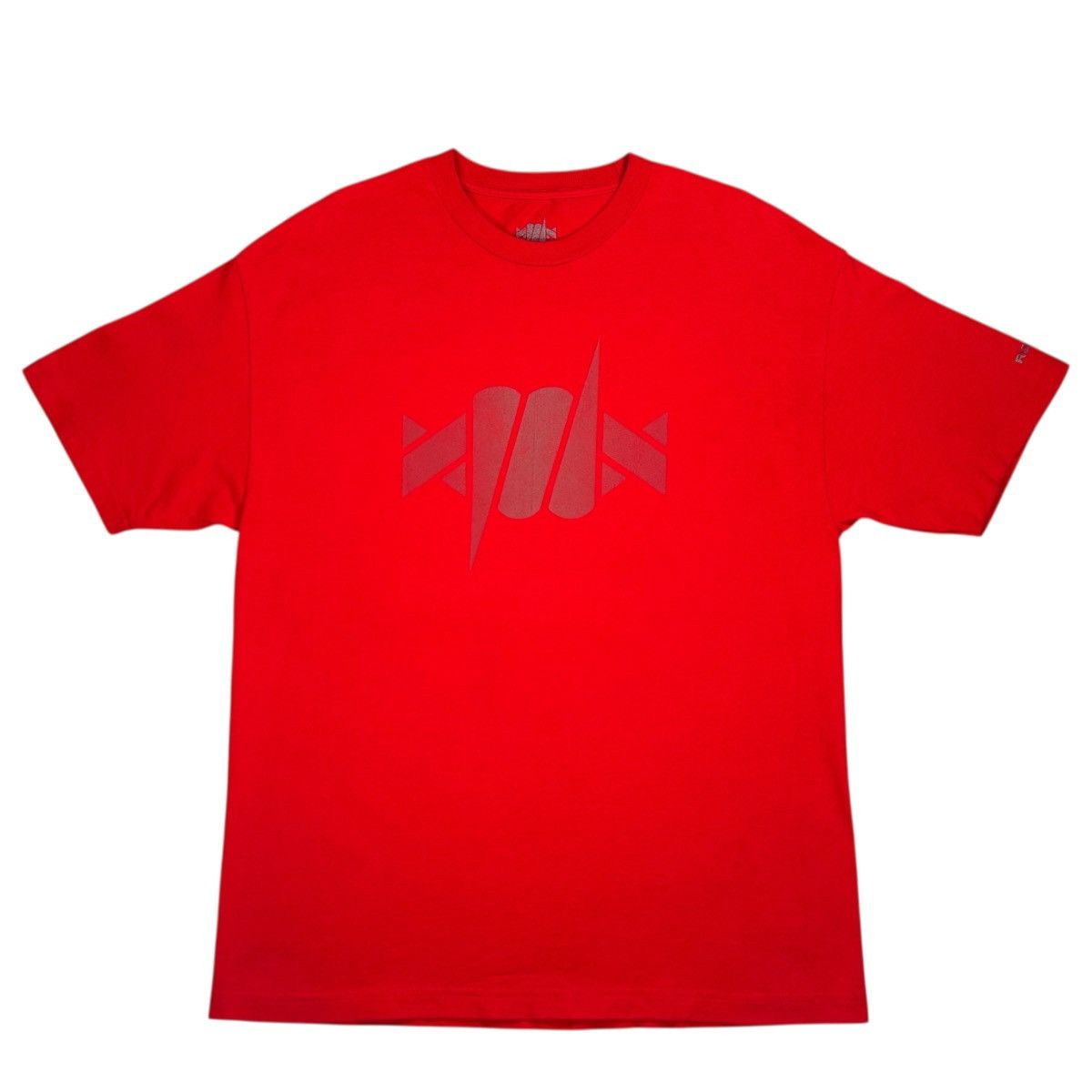 Mens Vintage Recon Red Classic Reflective Logo T Shirt