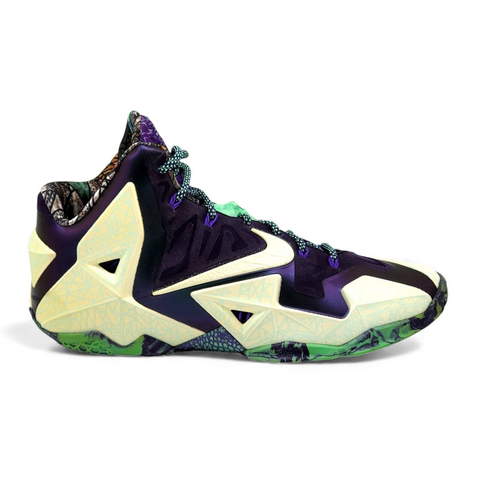 Nike LeBron 11 Gator King Gumbo 647780-735 Shoes EU 43 US 9.5 Size US 9.5 / EU 42-43 - 2 Thumbnail