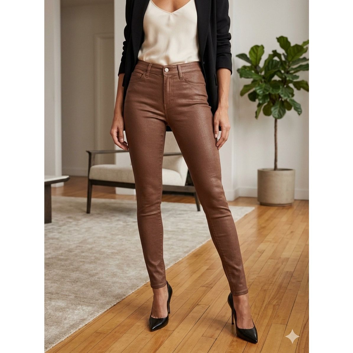L'AGENCE L'AGENCE Marguerite High Rise Skinny Jeans -Size 25 Size 25" / US 0 / IT 36 - 1 Thumbnail