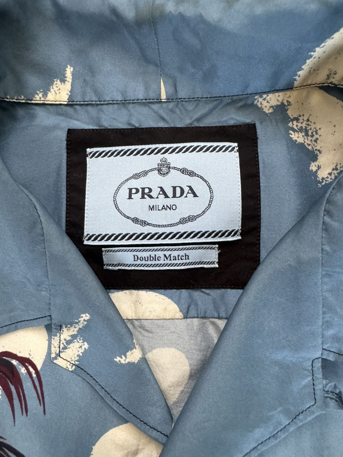 Prada Prada Silk Cuban Shirt Size US M / EU 48-50 / 2 - 3 Thumbnail