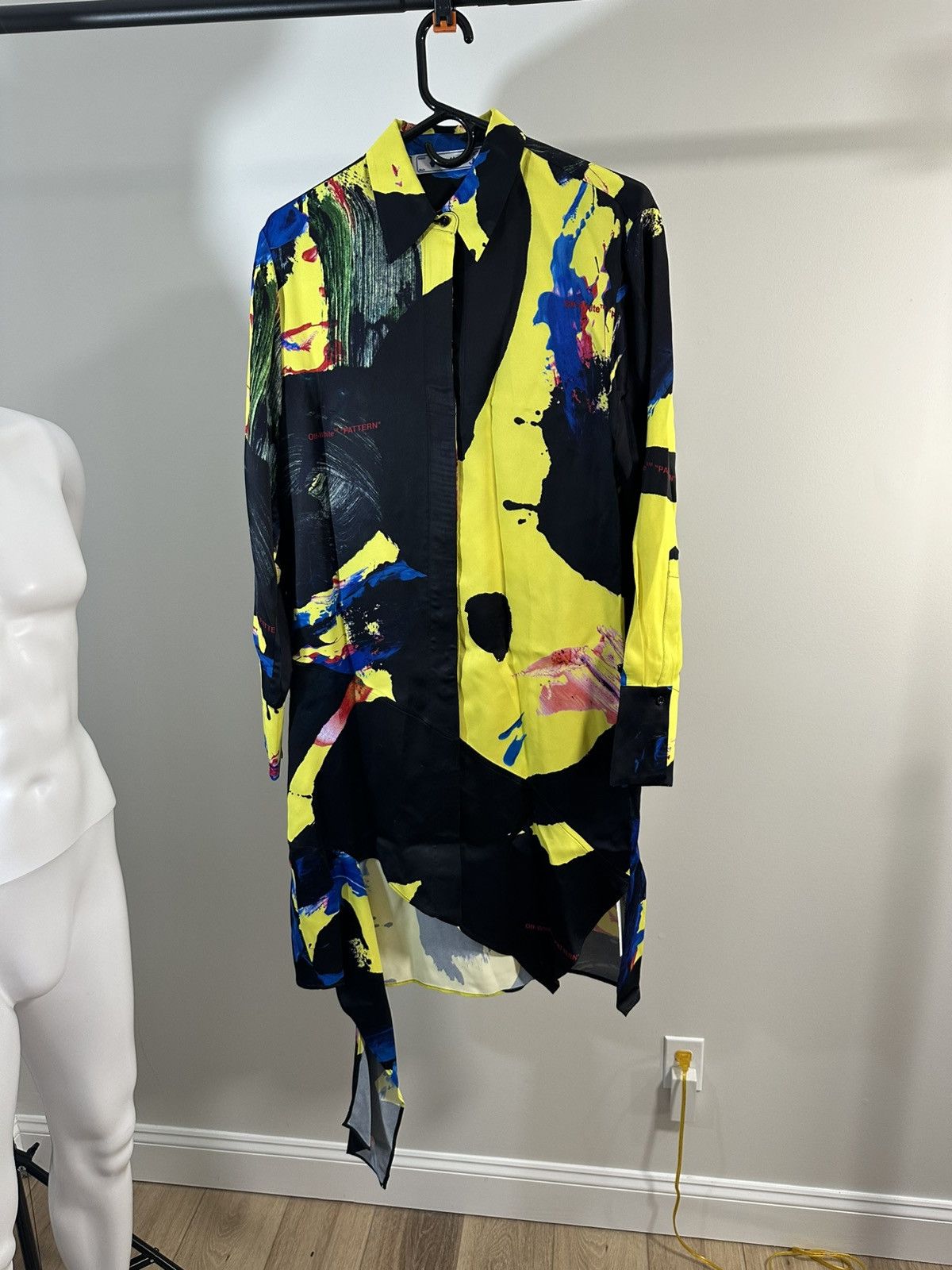 Off-White OFF WHITE PAINTERS BLAZER Size L / US 10 / IT 46 - 4 Thumbnail