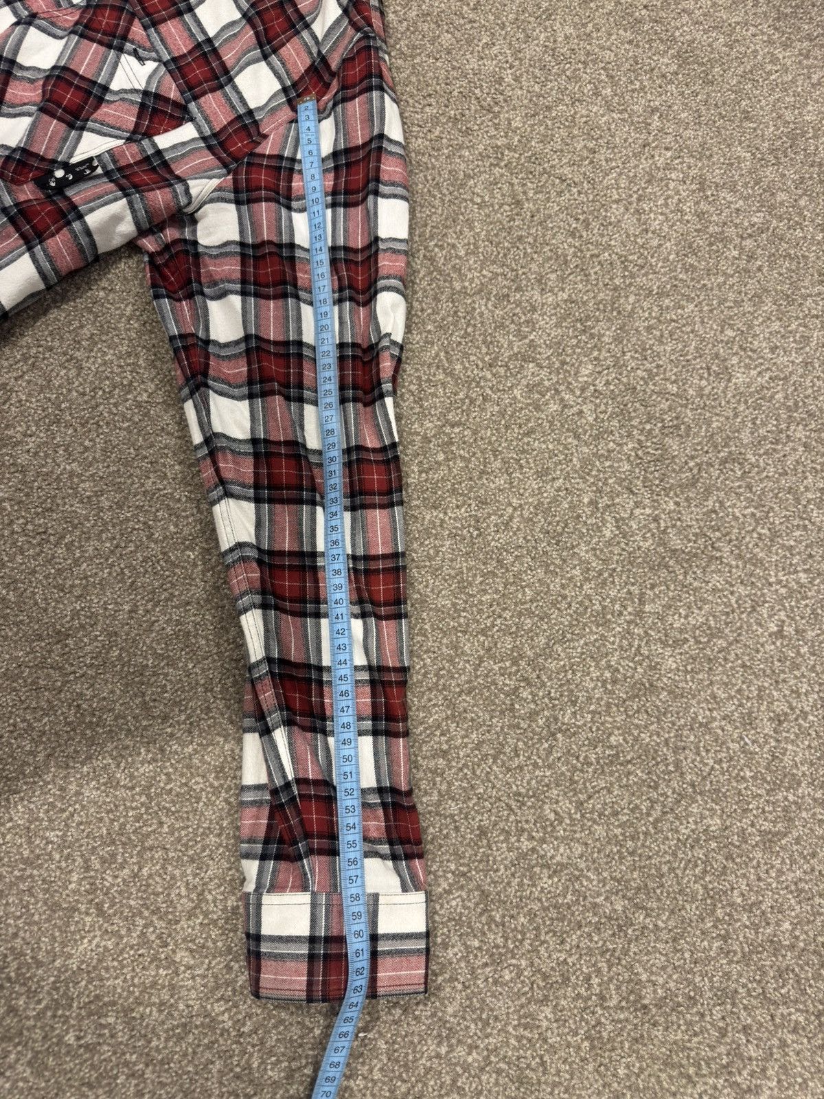 Off-White OFF-WHITE ALLOVER CHECK FLANNEL ARROW SHIRT Size US XL / EU 56 / 4 - 12 Thumbnail