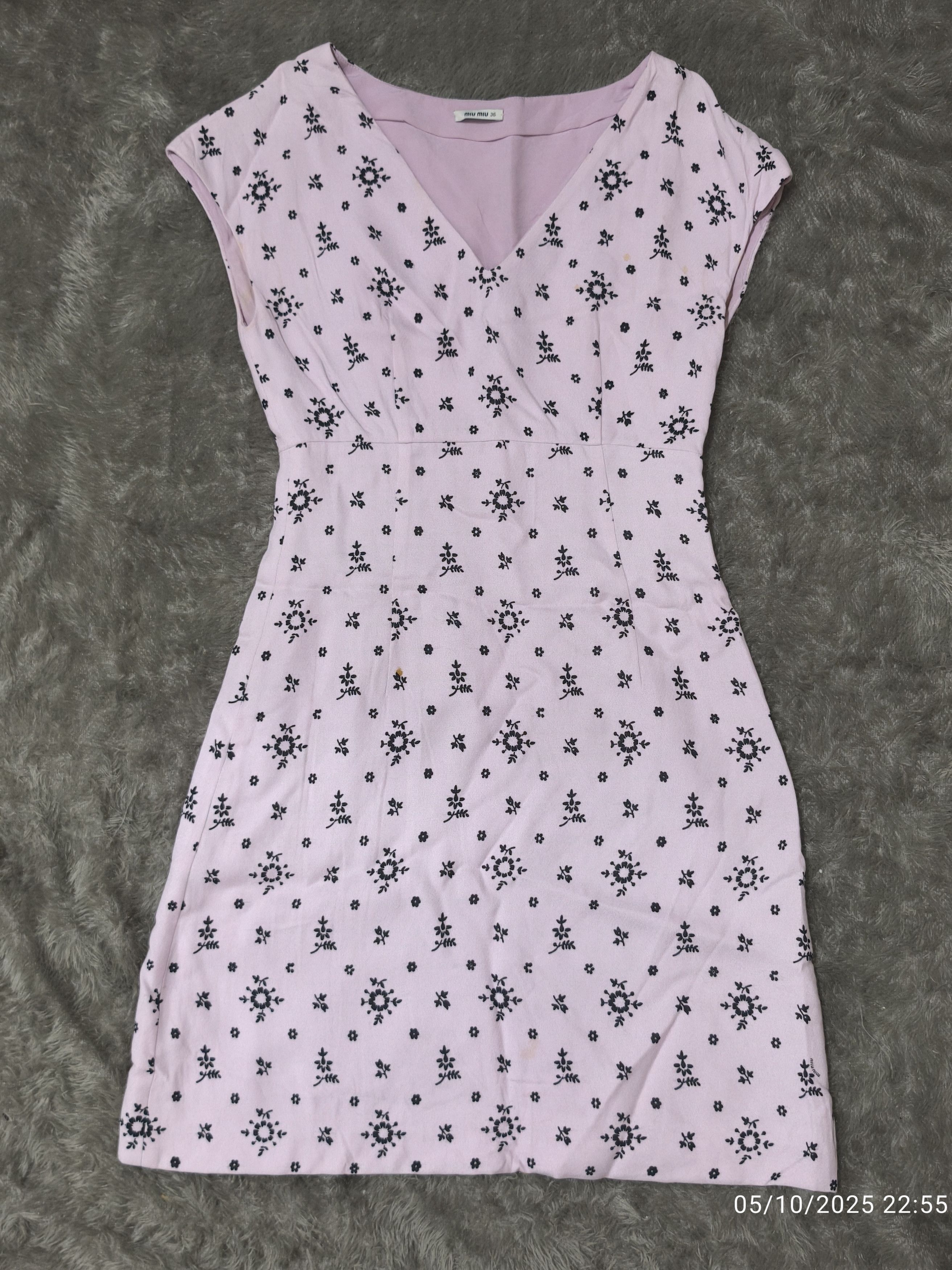 Miu Miu Dress Miu Miu Size XS / US 0-2 / IT 36-38 - 1 Thumbnail