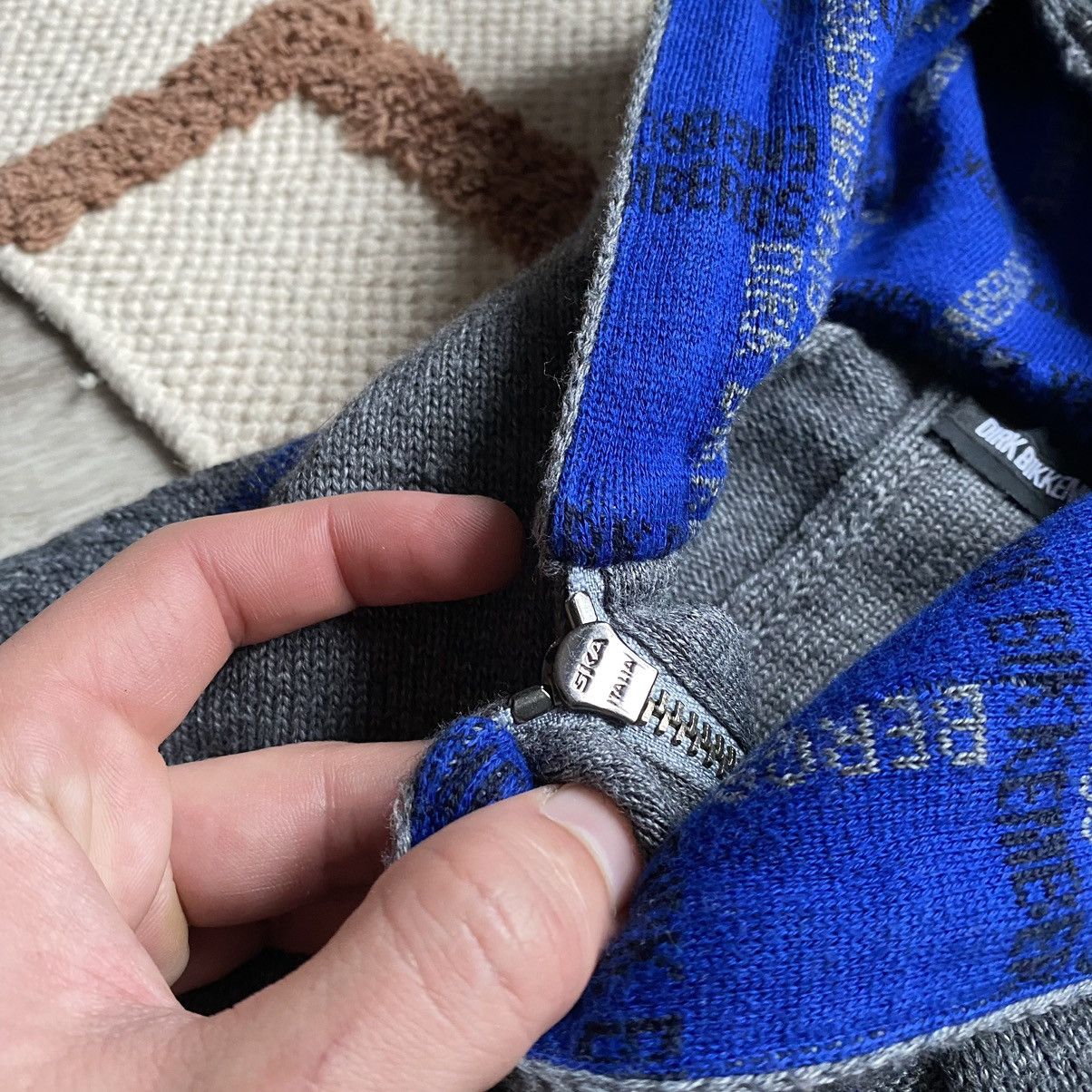 Dirk Bikkembergs DIRK BIKKEMBERGS Y2K ZIP SWEATER HOODIE Size US M / EU 48-50 / 2 - 7 Thumbnail