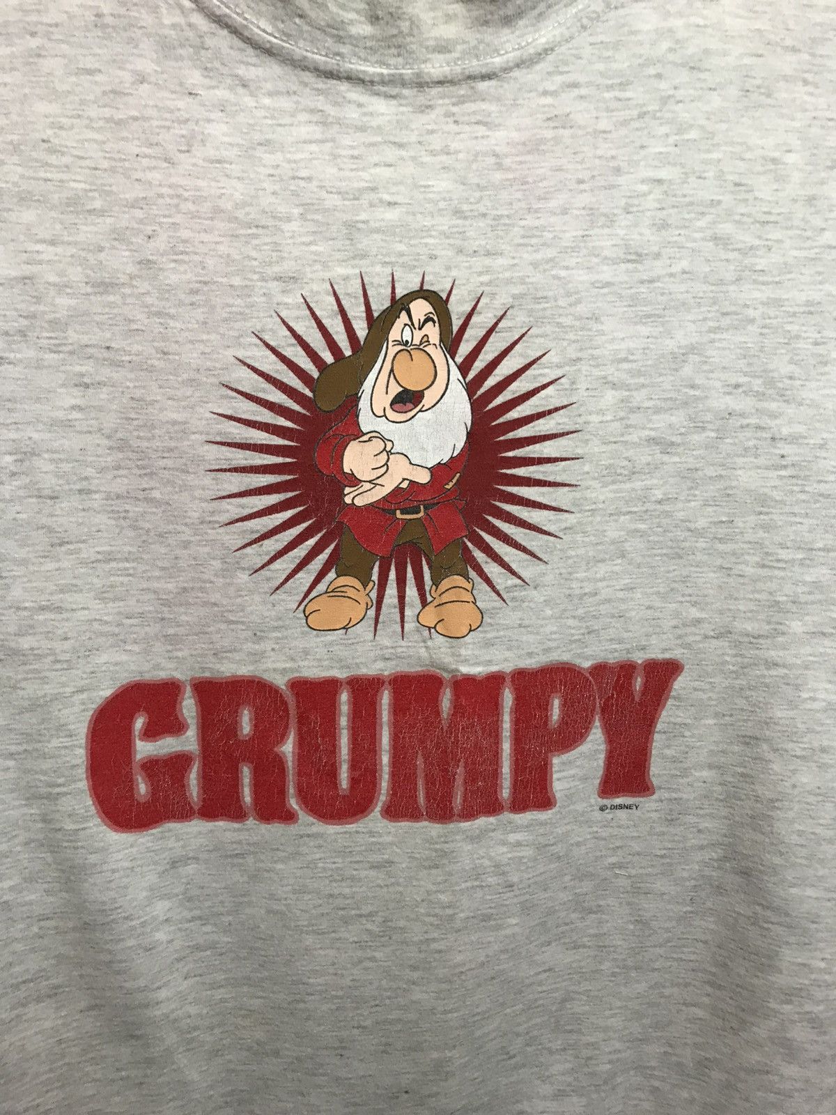 Disney Vintage Grumpy Disney movie tee Size US L / EU 52-54 / 3 - 3 Thumbnail