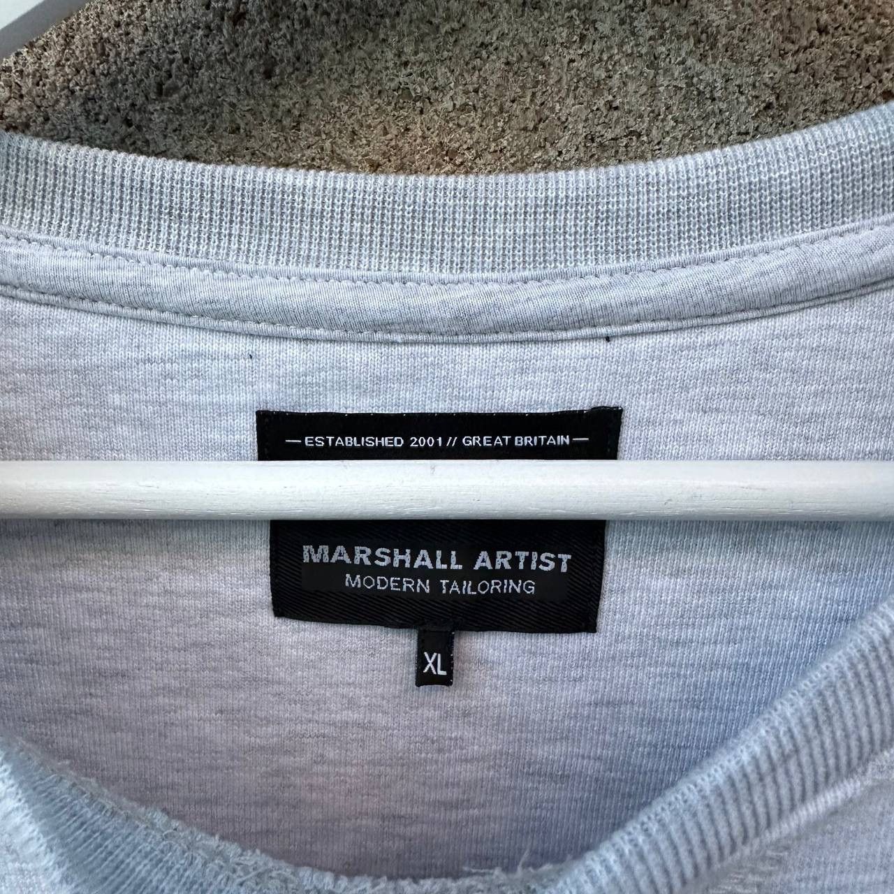 Le Grande Bleu (L.G.B.) Vintage Marshall Artist Modern Tailoring Sweatshirt Big Logo Size US XL / EU 56 / 4 - 4 Thumbnail