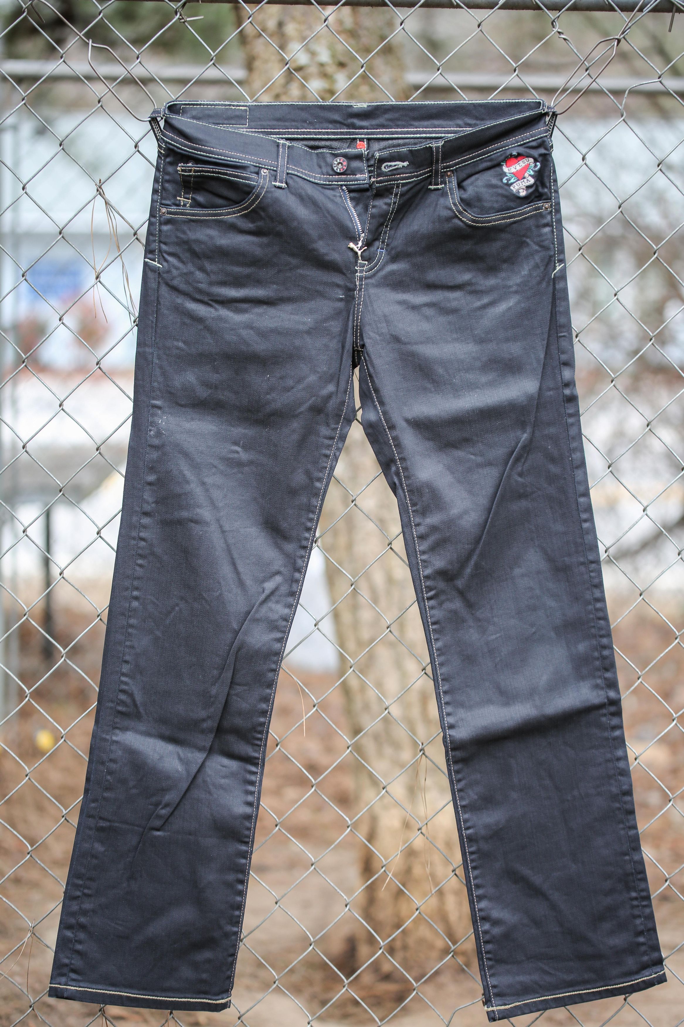 Evisu × Puma Evisu x Puma Waxed Denim Size US 28 / EU 44 - 1 Thumbnail