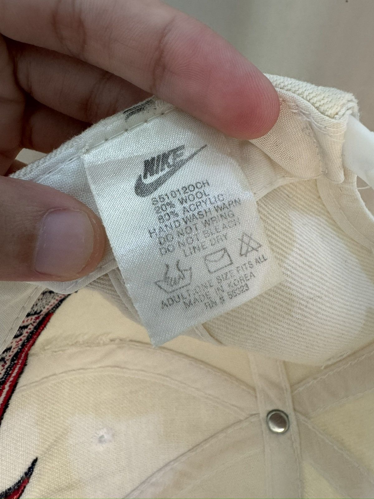 Nike Vintage Nike Cap Size ONE SIZE - 8 Thumbnail