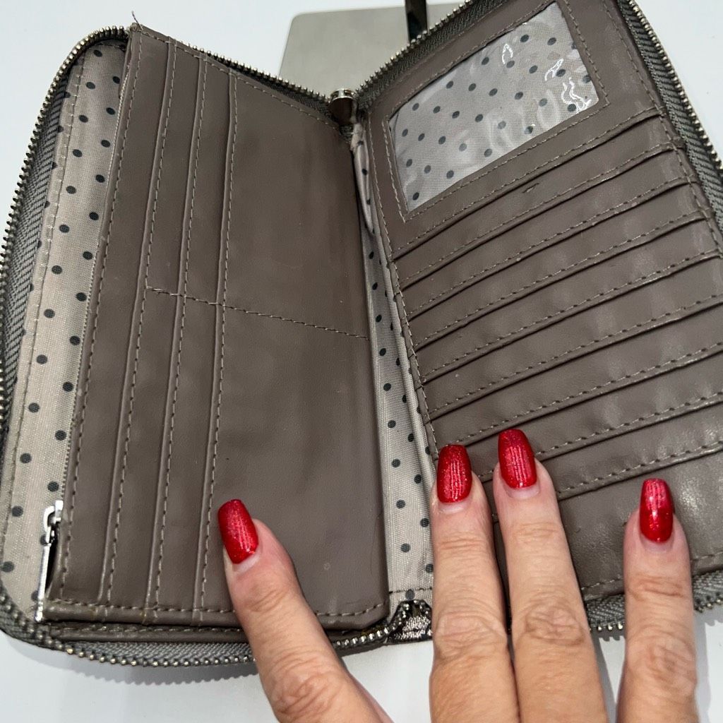 Other Nanette Lepore Metallic Zip Wrap Around Wallet Size ONE SIZE - 6 Thumbnail