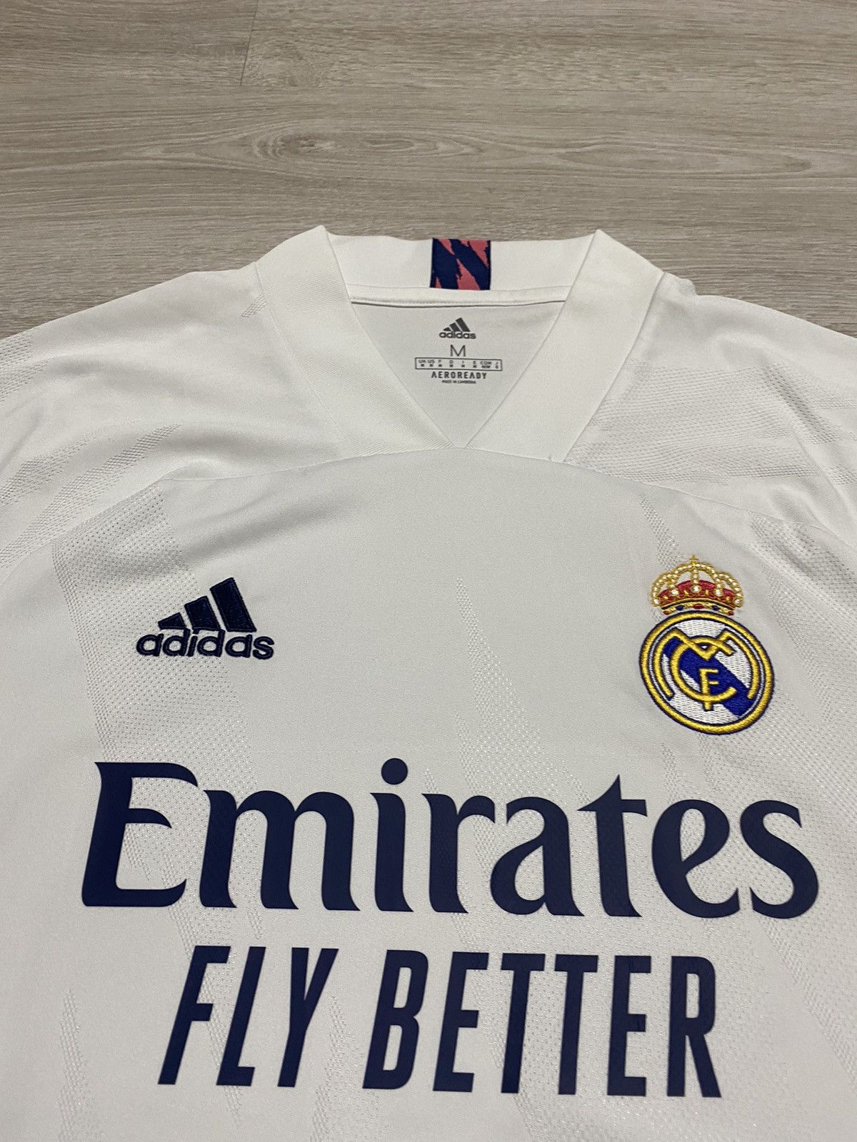 Adidas Real Madrid Adidas Jersey 2020 away Size M Size US M / EU 48-50 / 2 - 2 Thumbnail