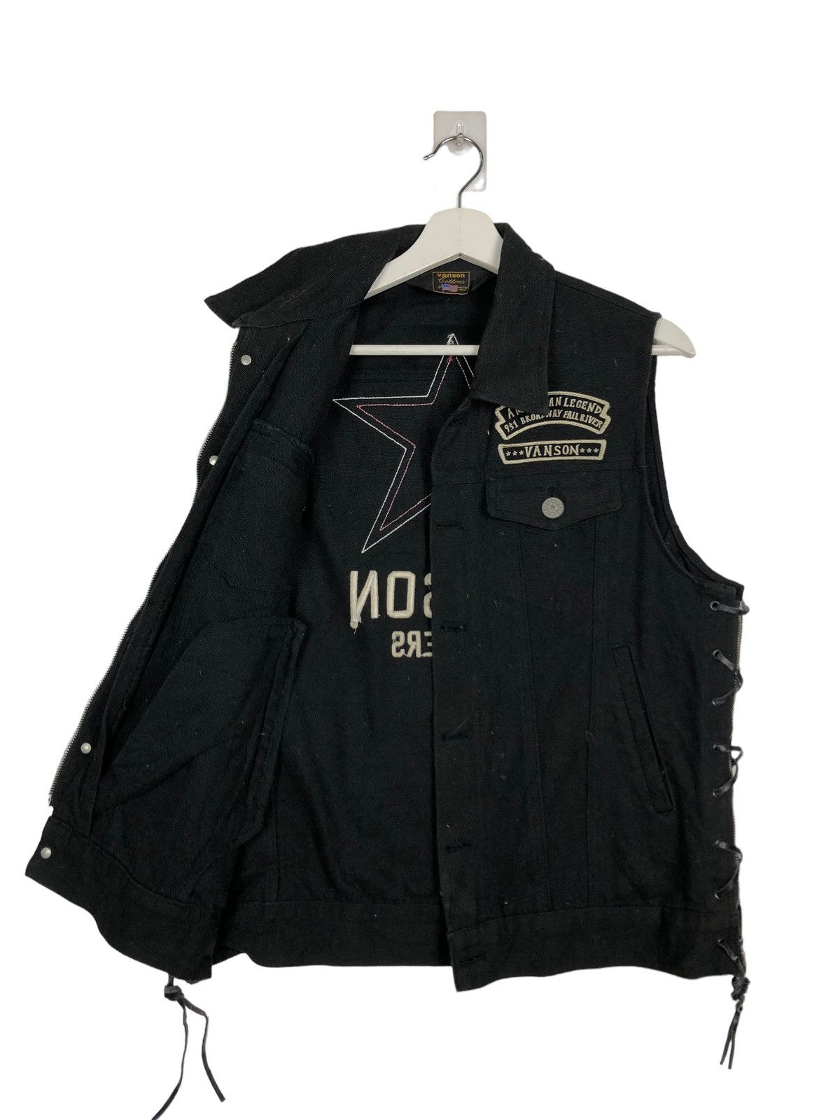 Vanson Leathers 🔥 VANSON AMERICAN LEGEND 951 BROAD FALL RIVER JACKET Size US M / EU 48-50 / 2 - 9 Thumbnail