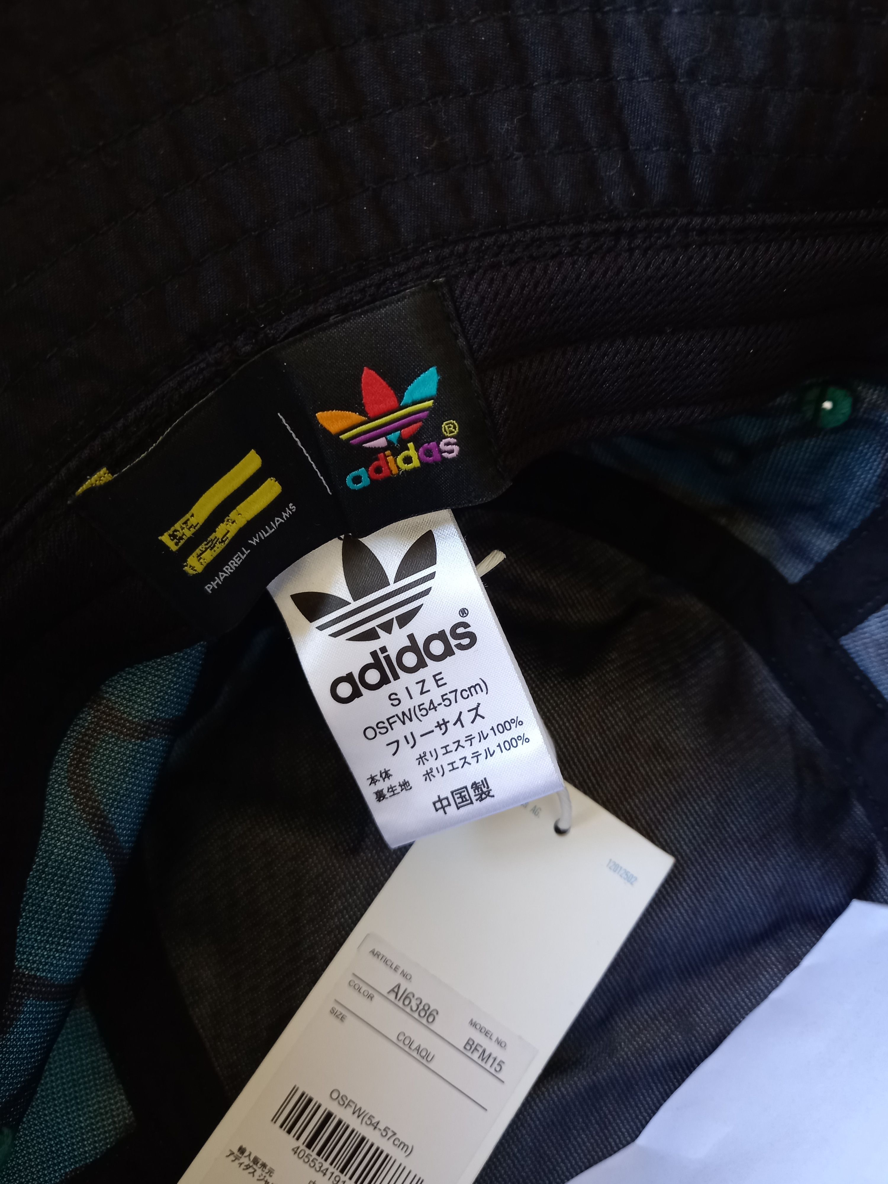 Adidas × Pharrell 2015 Adidas Pharrell Williams Dear Beas Bucket Hat Size ONE SIZE - 2 Thumbnail