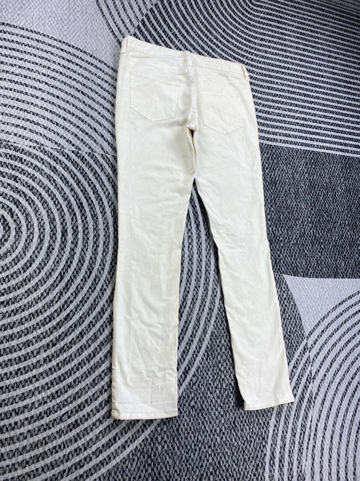 French Connection French Connection Pure White Straight Cut Pants Size US 31 - 5 Thumbnail