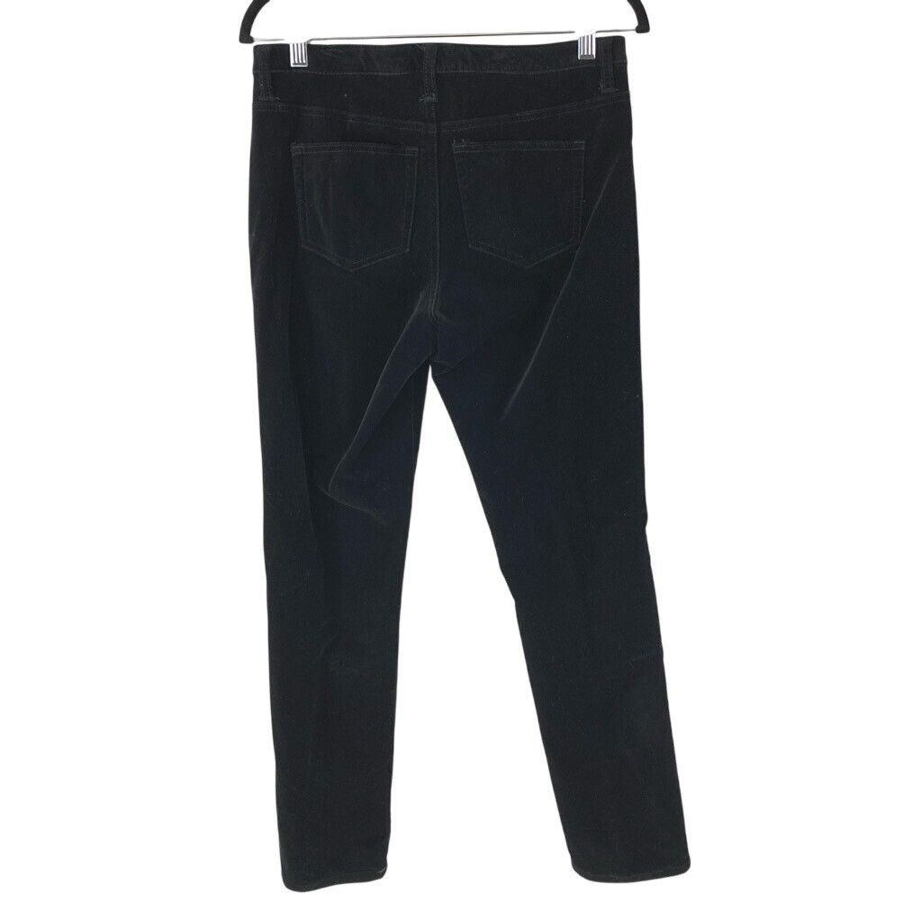 Other Sundance Catalog Womens Slim Skinny Jeans Velvet Black Stret Size 28" / US 6 / IT 42 - 2 Thumbnail