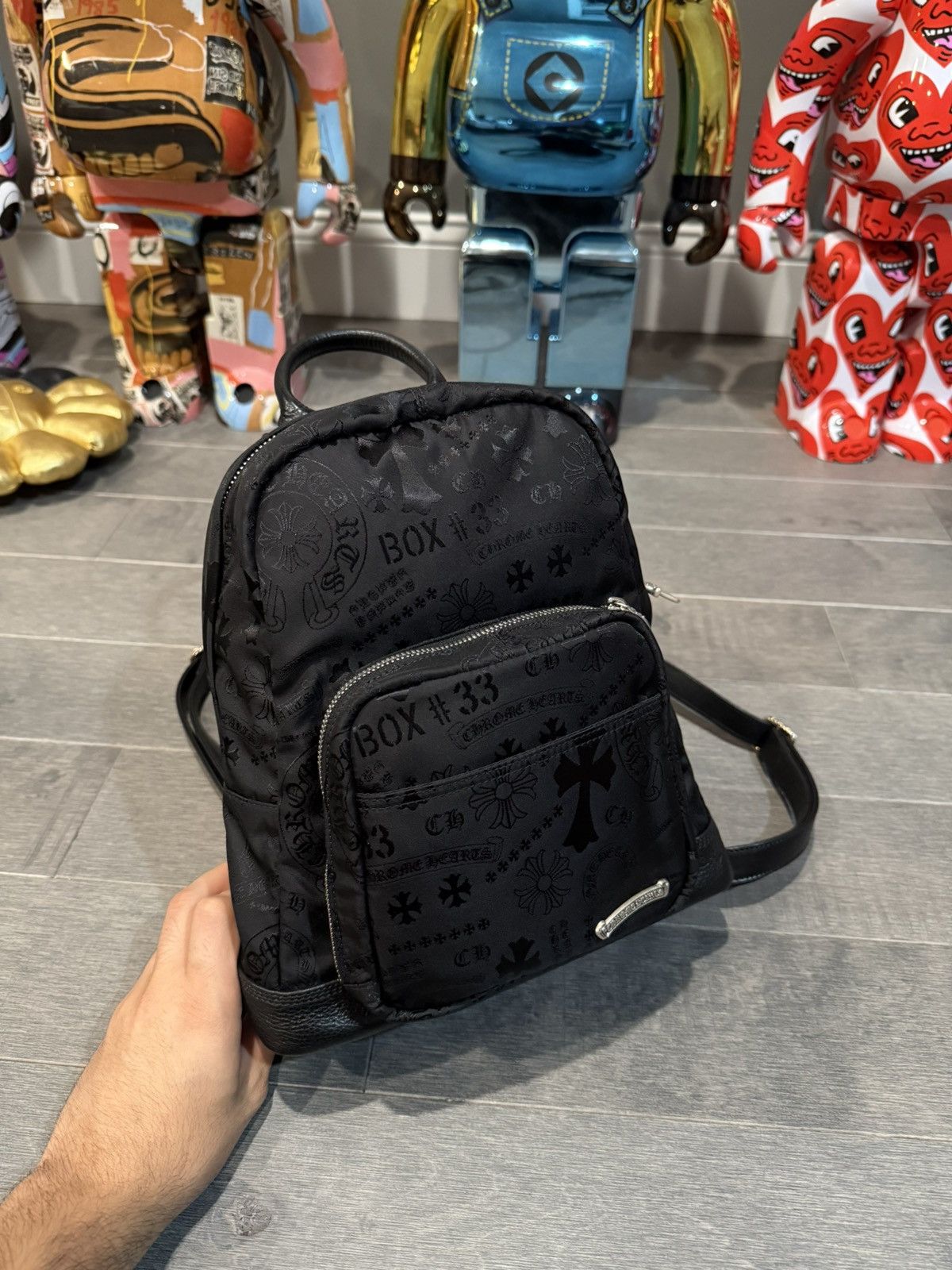 クロムハーツ7th Grade Nylon Mini Backpack Chrome Hearts 7th Grade Stencil Nylon Mini Backpack | Grailed