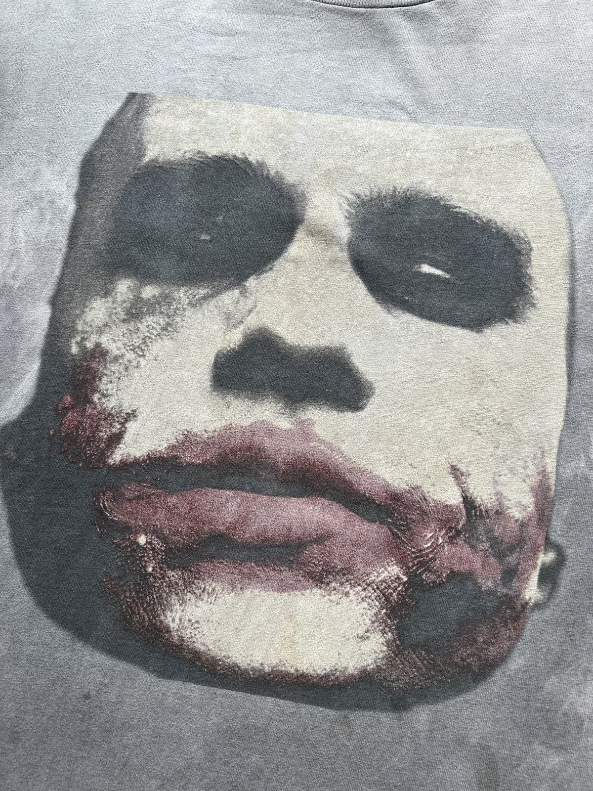 Vintage VTG 2008 The Dark Knight Joker Heath Ledger Movie Tee Shirt Size US XL / EU 56 / 4 - 4 Thumbnail