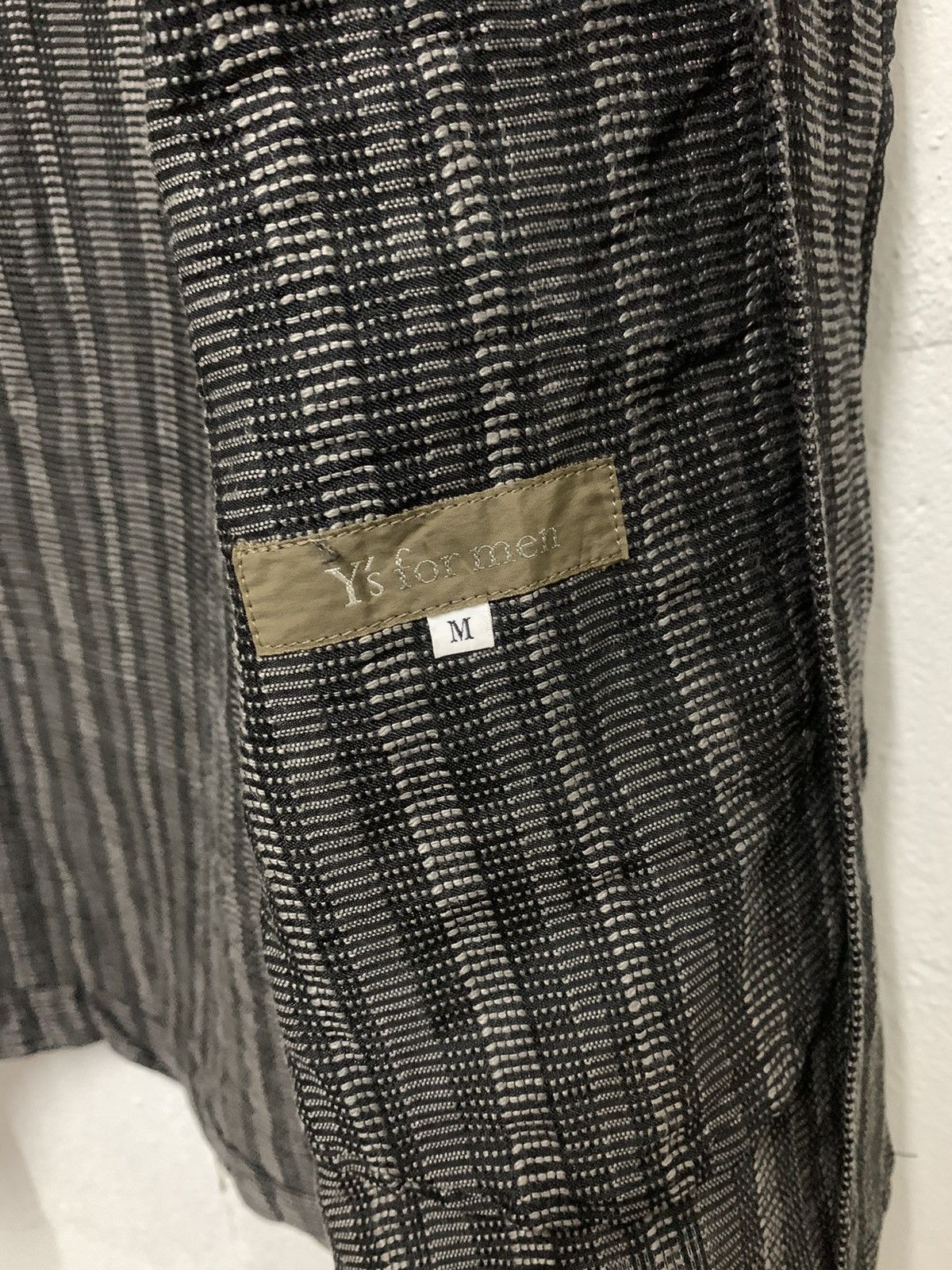Yohji Yamamoto Yohji Yamamoto Linen Rayon Blend Light Zipper Jacket Size US M / EU 48-50 / 2 - 12 Thumbnail