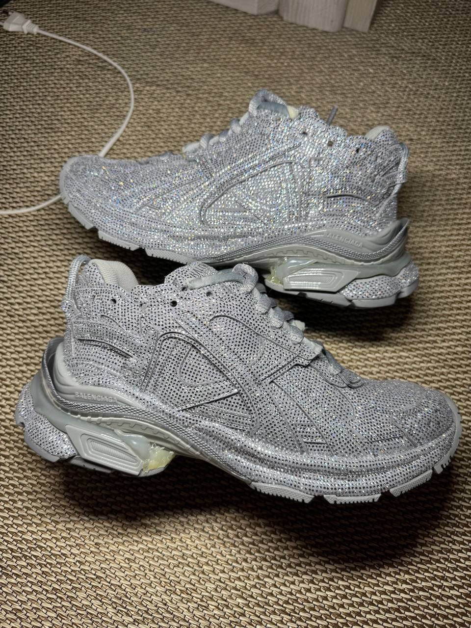 Balenciaga Balenciaga Rhinestone Runner Size US 7 / IT 37 - 1 Thumbnail