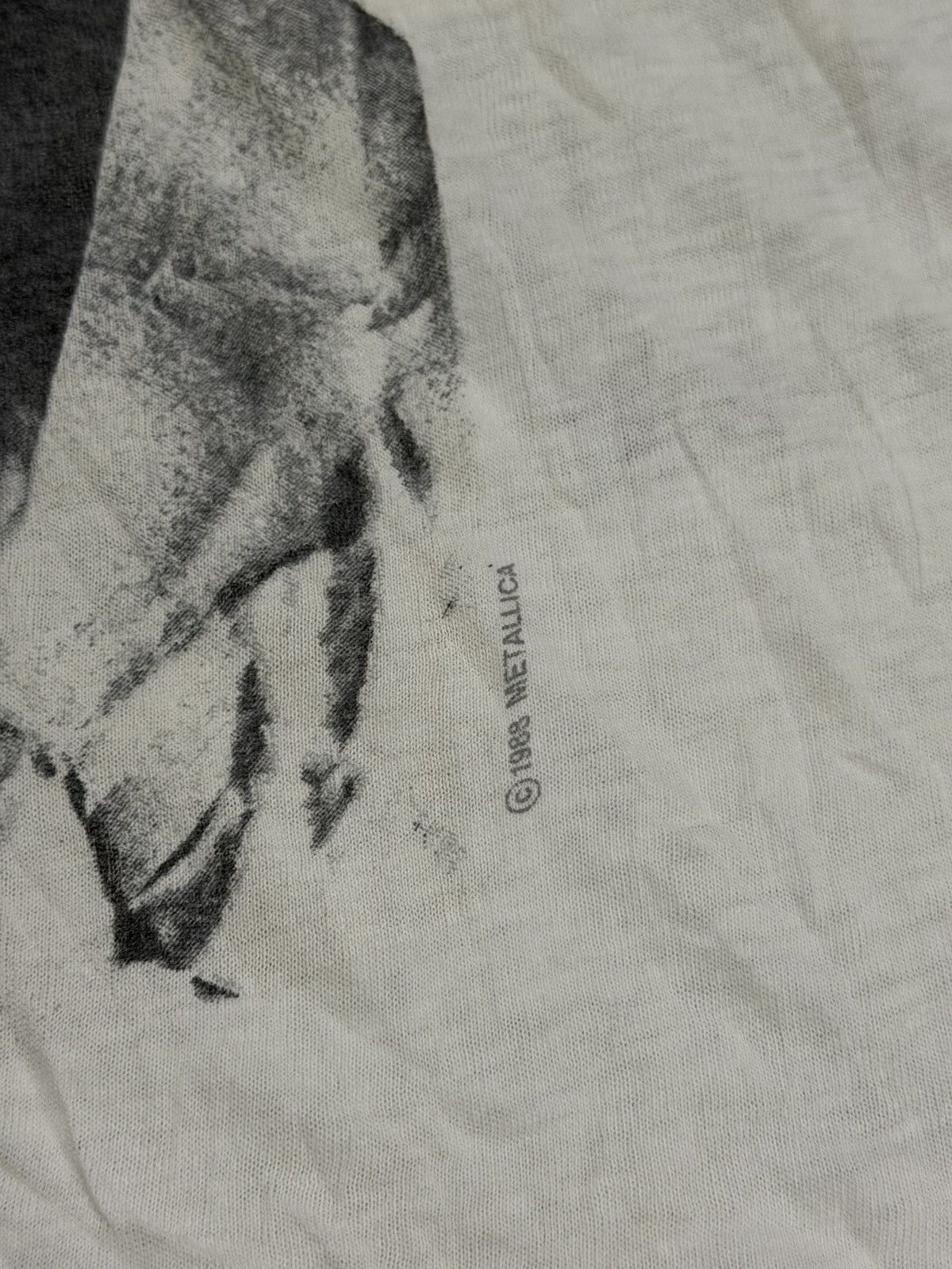 Metallica Vintage 1988 metallica tshirt over print Size US L / EU 52-54 / 3 - 6 Thumbnail
