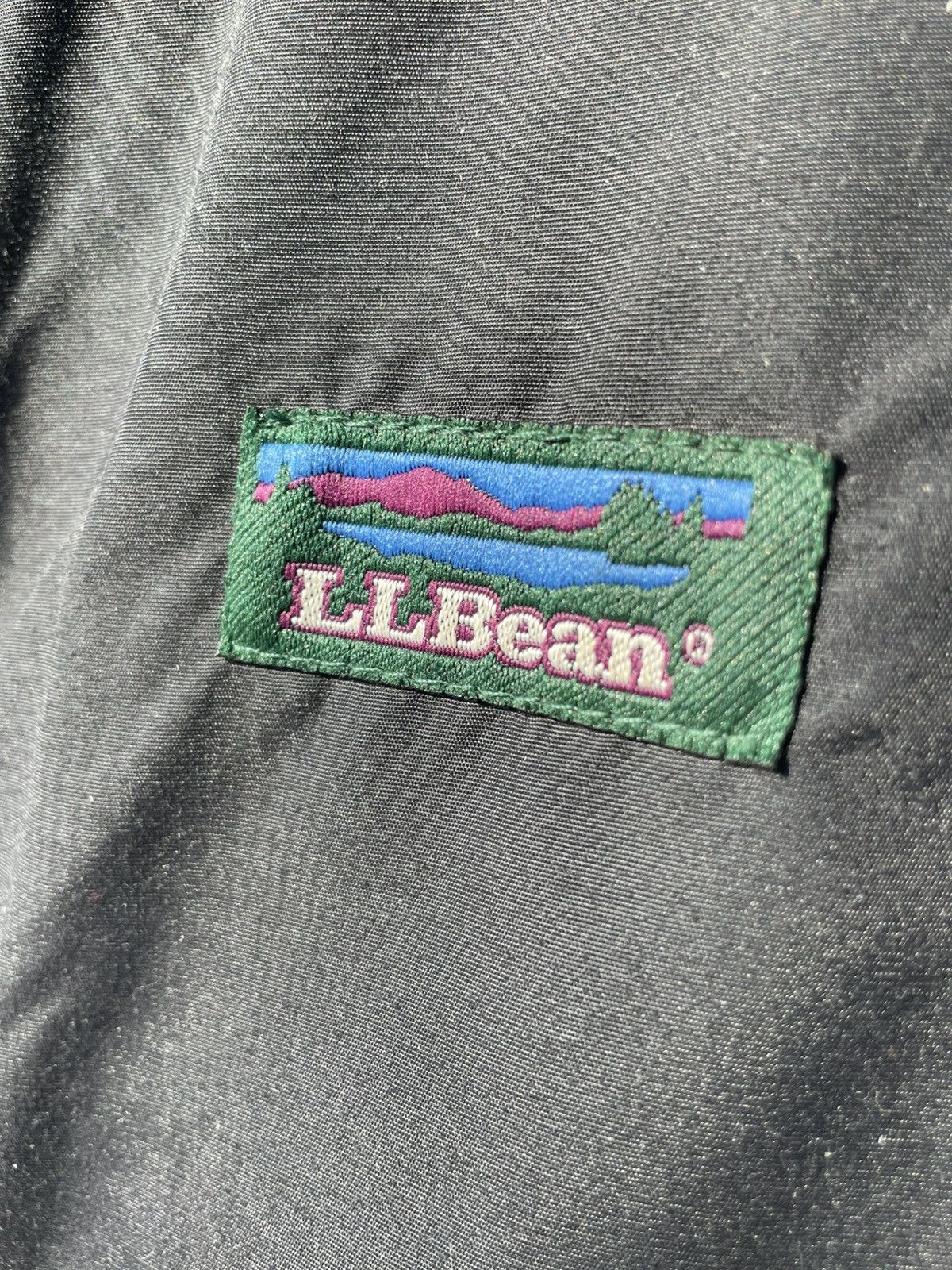 L.L. Bean Vintage 90’s L.L. Bean Men's Black Warm-Up Jacket Full Zip Size US S / EU 44-46 / 1 - 11 Thumbnail