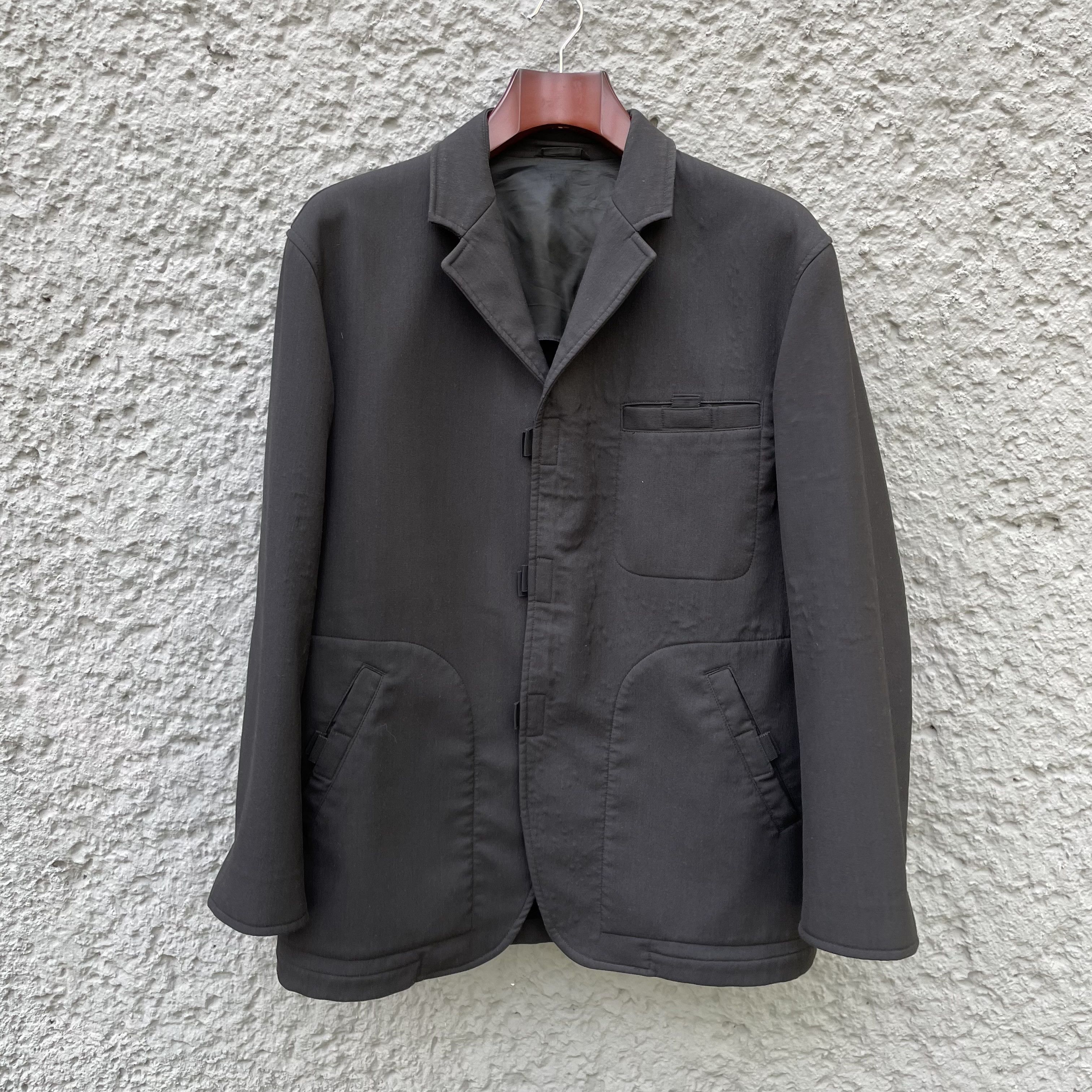 Jean Paul Gaultier JPG Jean Paul Gaultier Black Velcro Blazer Jacket Size US L / EU 52-54 / 3 - 1 Thumbnail