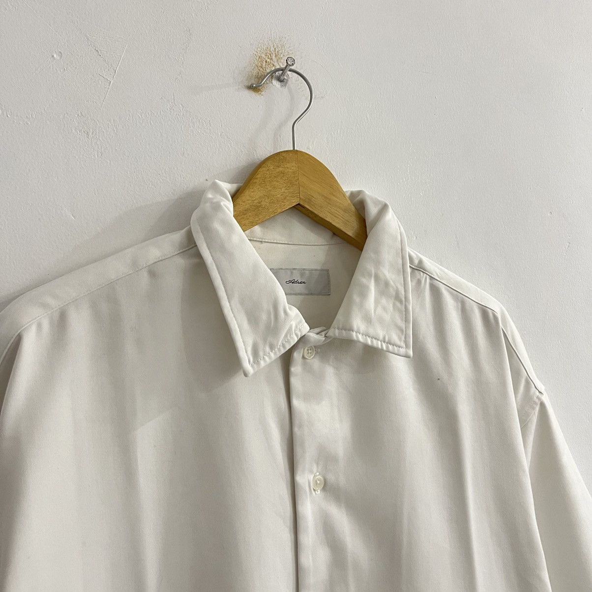 Issey Miyake Adrer - City Boy Oversize White Shirt Size US M / EU 48-50 / 2 - 4 Thumbnail