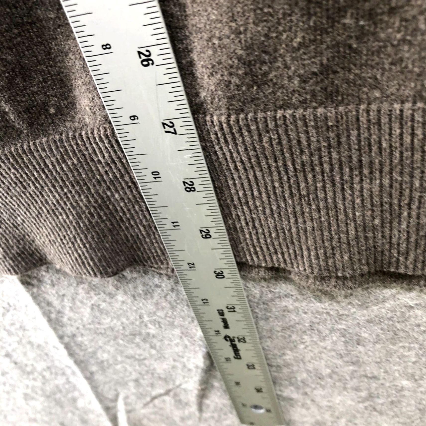 Gap GAP Argyle Sweater Mens XL Brown V-neck Lightweight Cotton Knit Pullover Size US XL / EU 56 / 4 - 7 Thumbnail