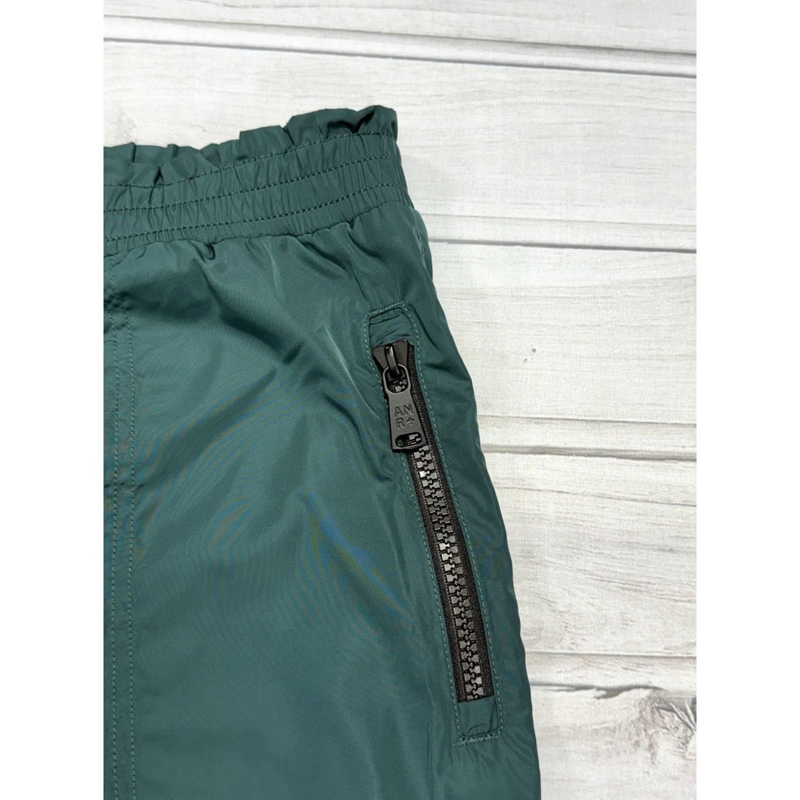 Vintage Alp-n-Rock Pants Womens XL Green Active Joggers Rain Zip Pockets Size 40" / US 18 - 4 Thumbnail