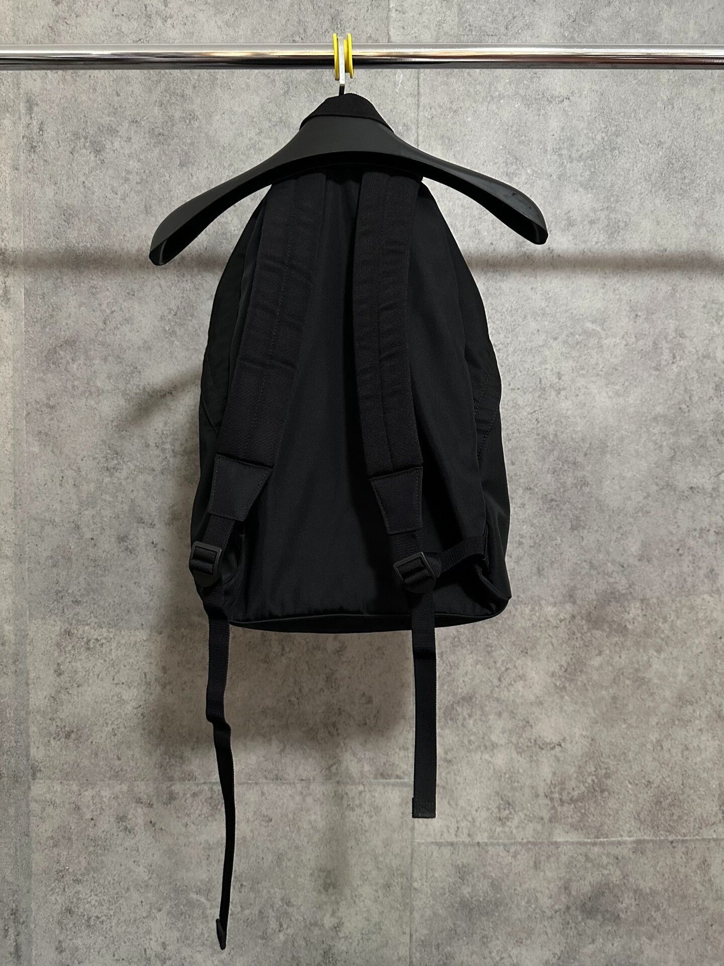 Balenciaga Balenciaga Logo Canvas Backpack Black Size ONE SIZE - 3 Thumbnail