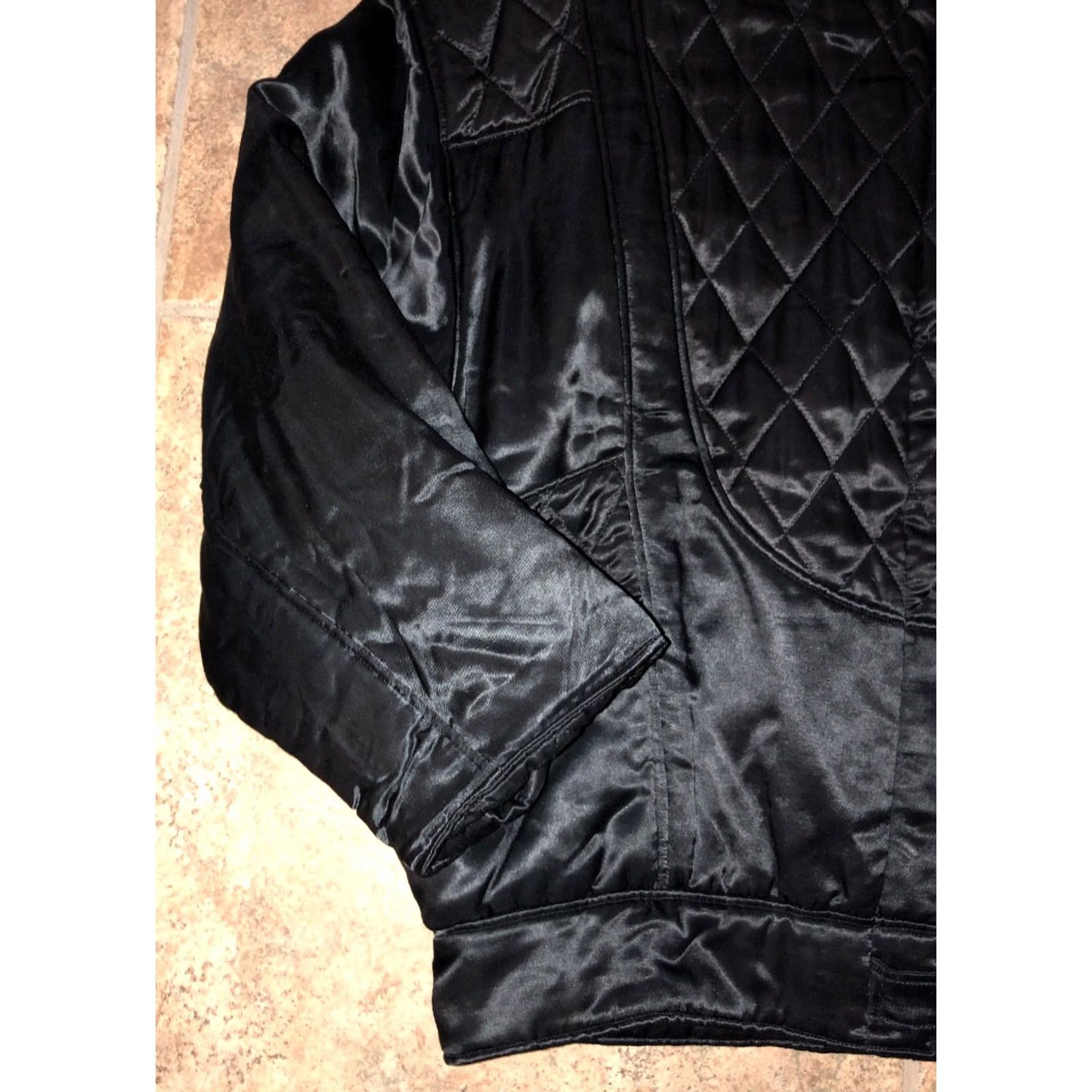 Vintage VINTAGE Crisca Quilted Jacket West German Made Women’s Size 40 Black Jacket Mens? Womens Size S / US 4 / IT 40 - 4 Thumbnail