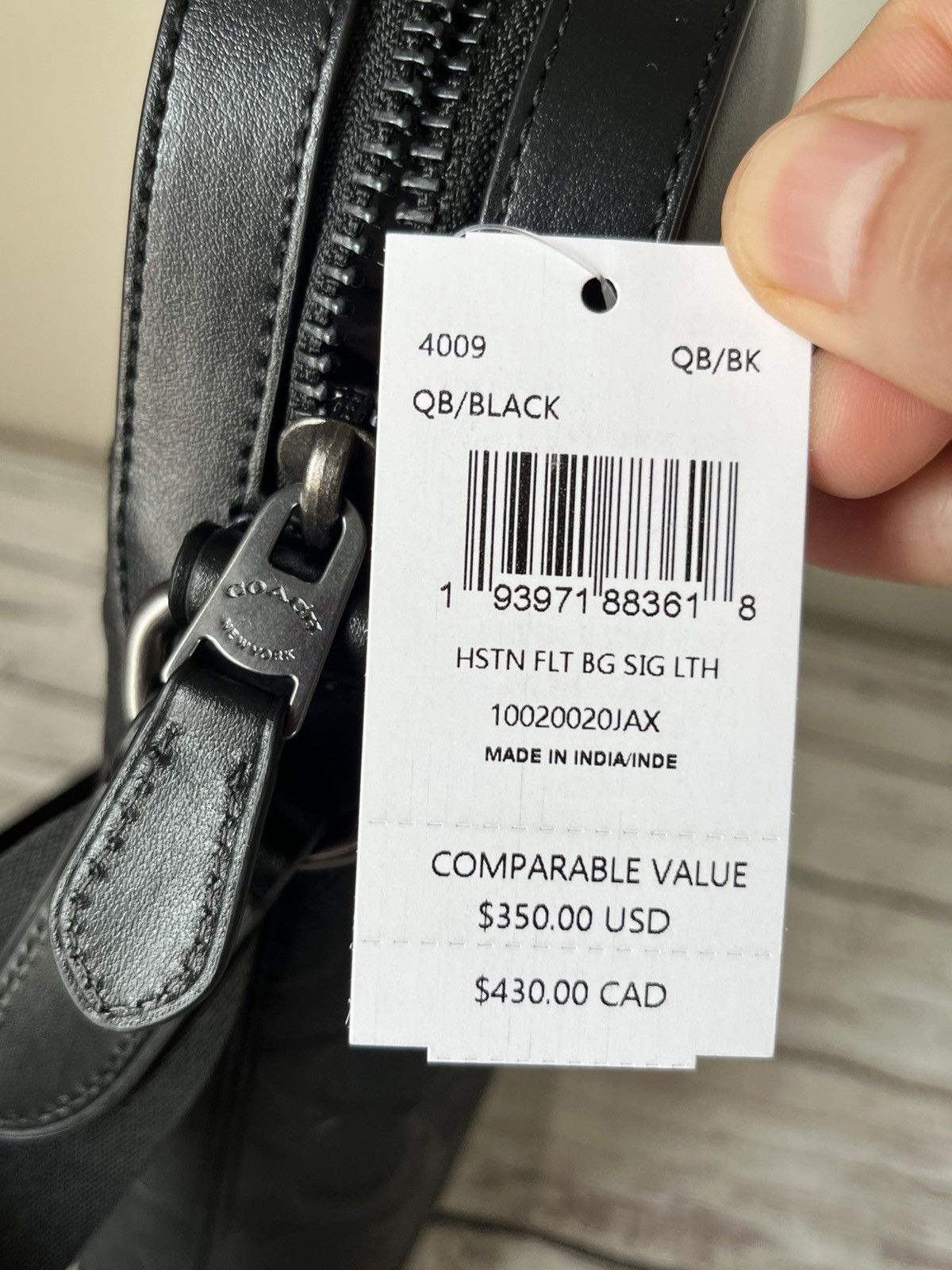 Coach Coach Houston Flight Bag In Signature Leather Size ONE SIZE - 8 Thumbnail