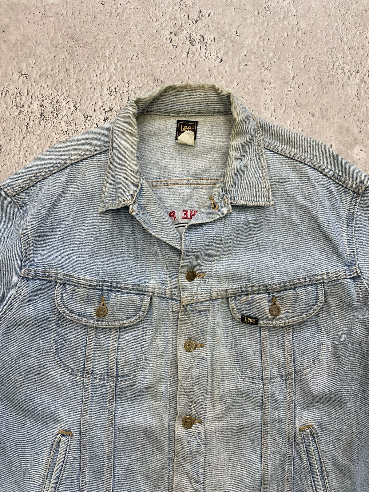 Lee Hard rock cafe x lee faded 90s denim jacket diesel style Size US XL / EU 56 / 4 - 3 Thumbnail